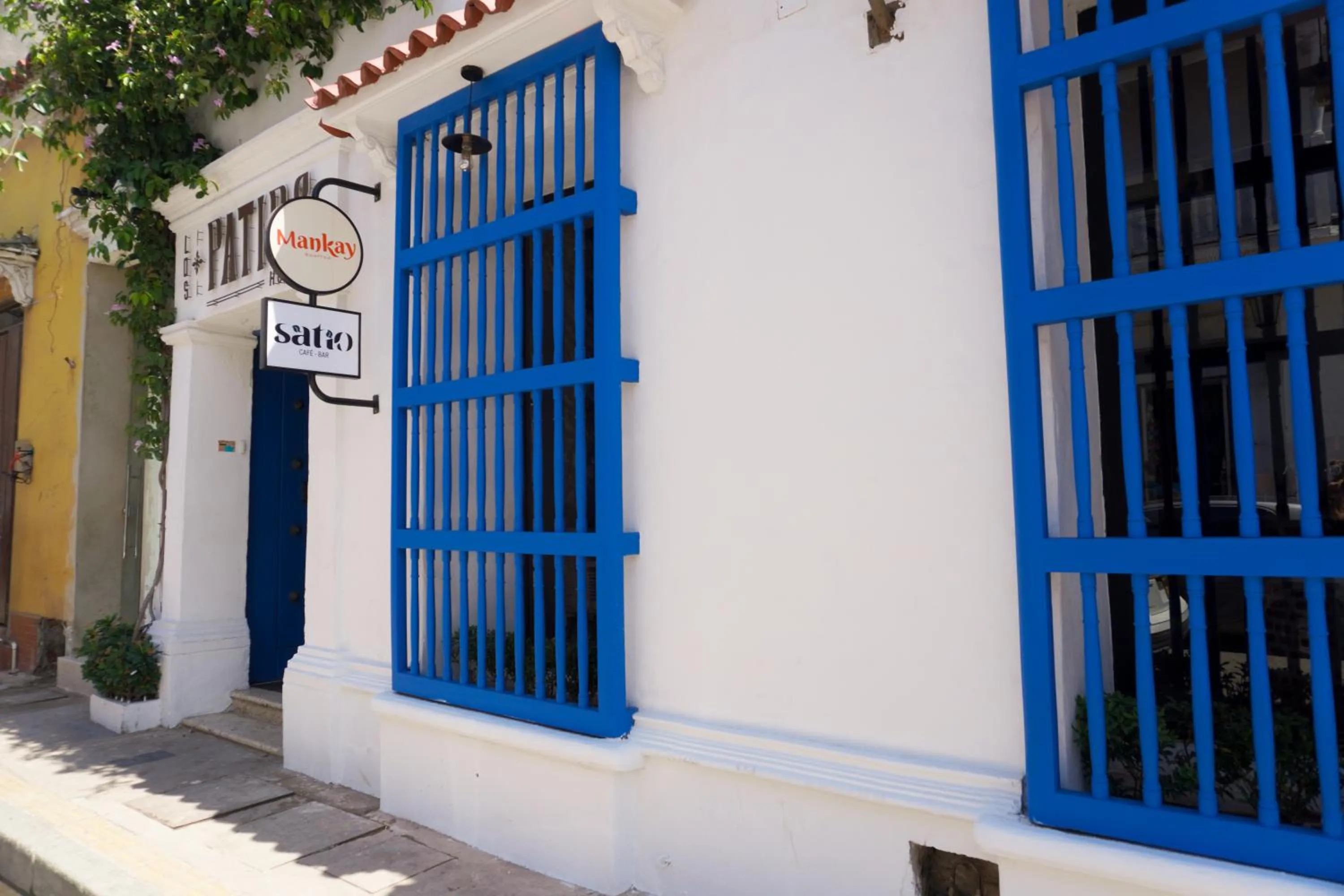Street view in Hotel Casa Baluarte