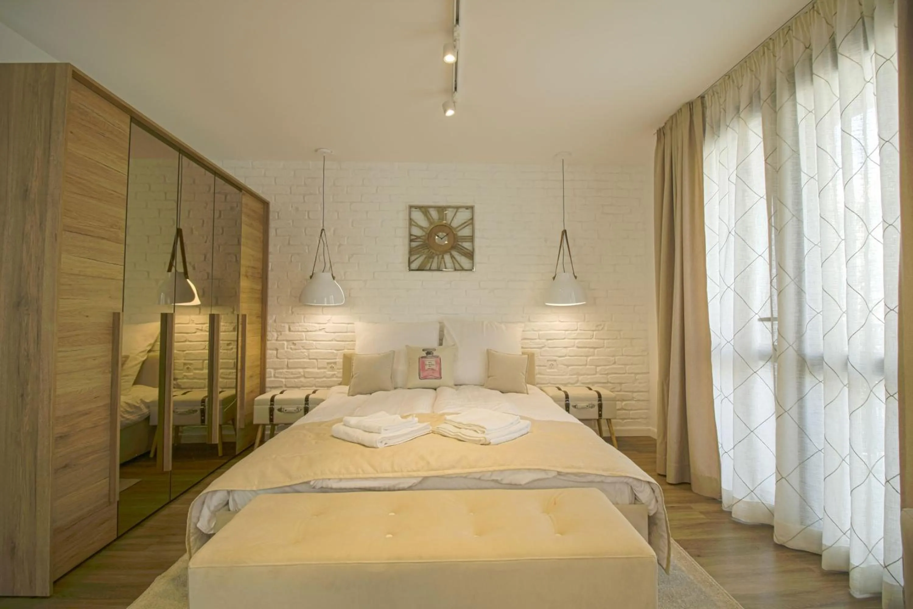 Bedroom, Bed in Boutique Apartments Blagoevgrad