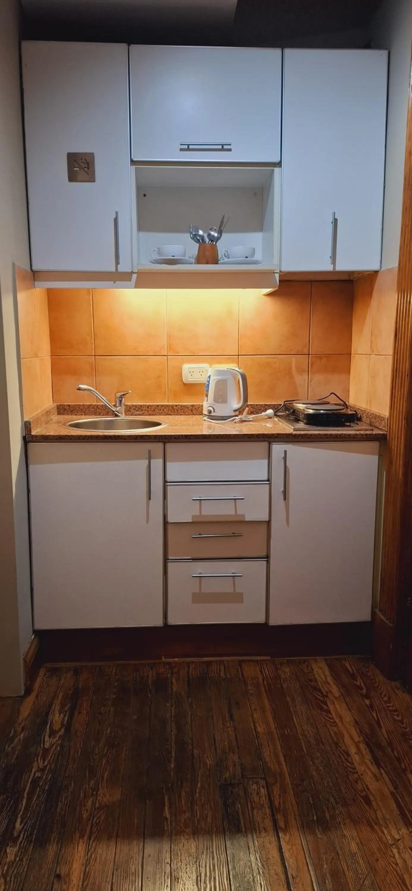 Kitchen or kitchenette in La Casona del Alma