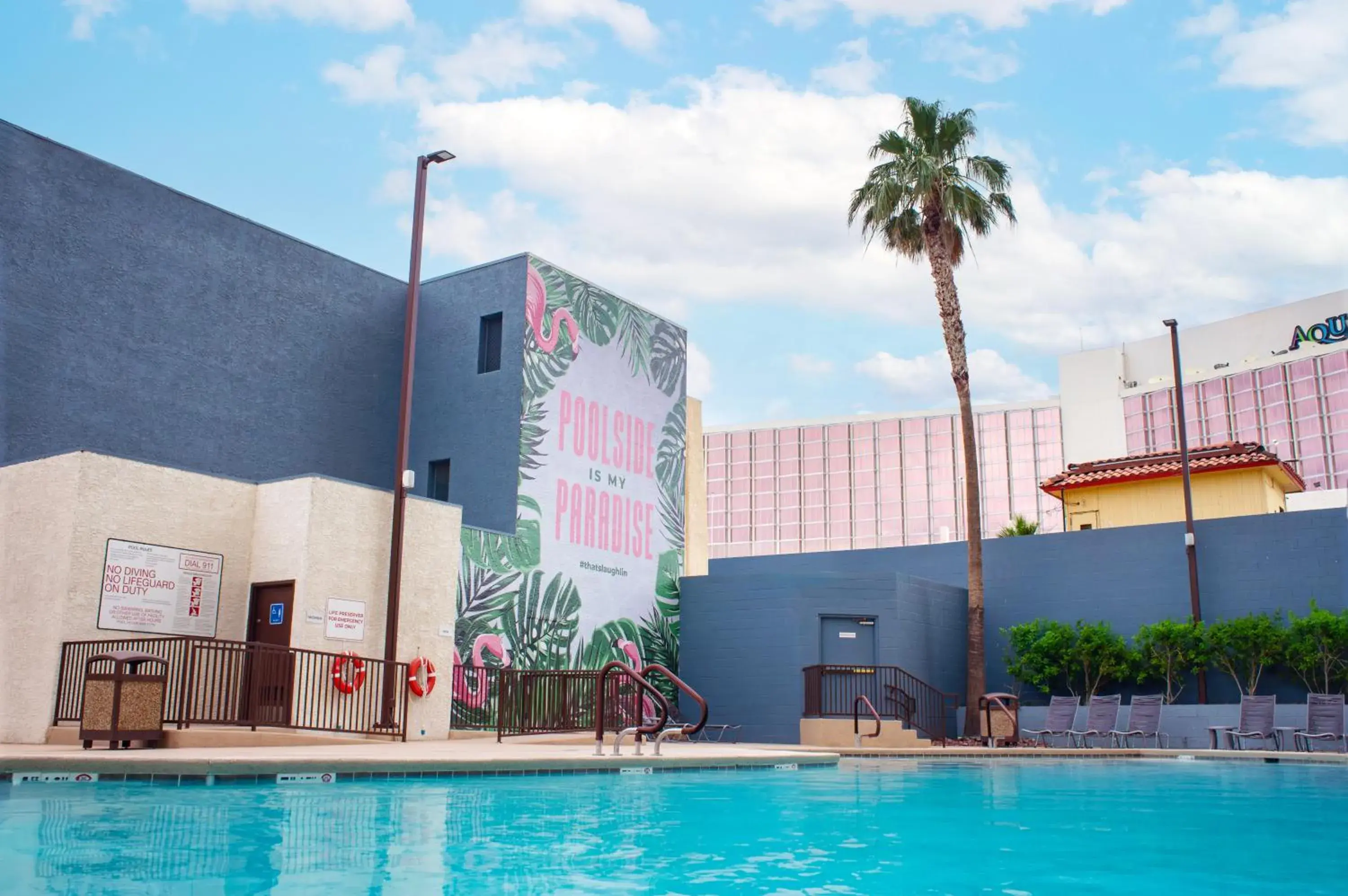 Swimming pool in The Edgewater Hotel and Casino Swimming pool in The Edgewater Hotel and Casino