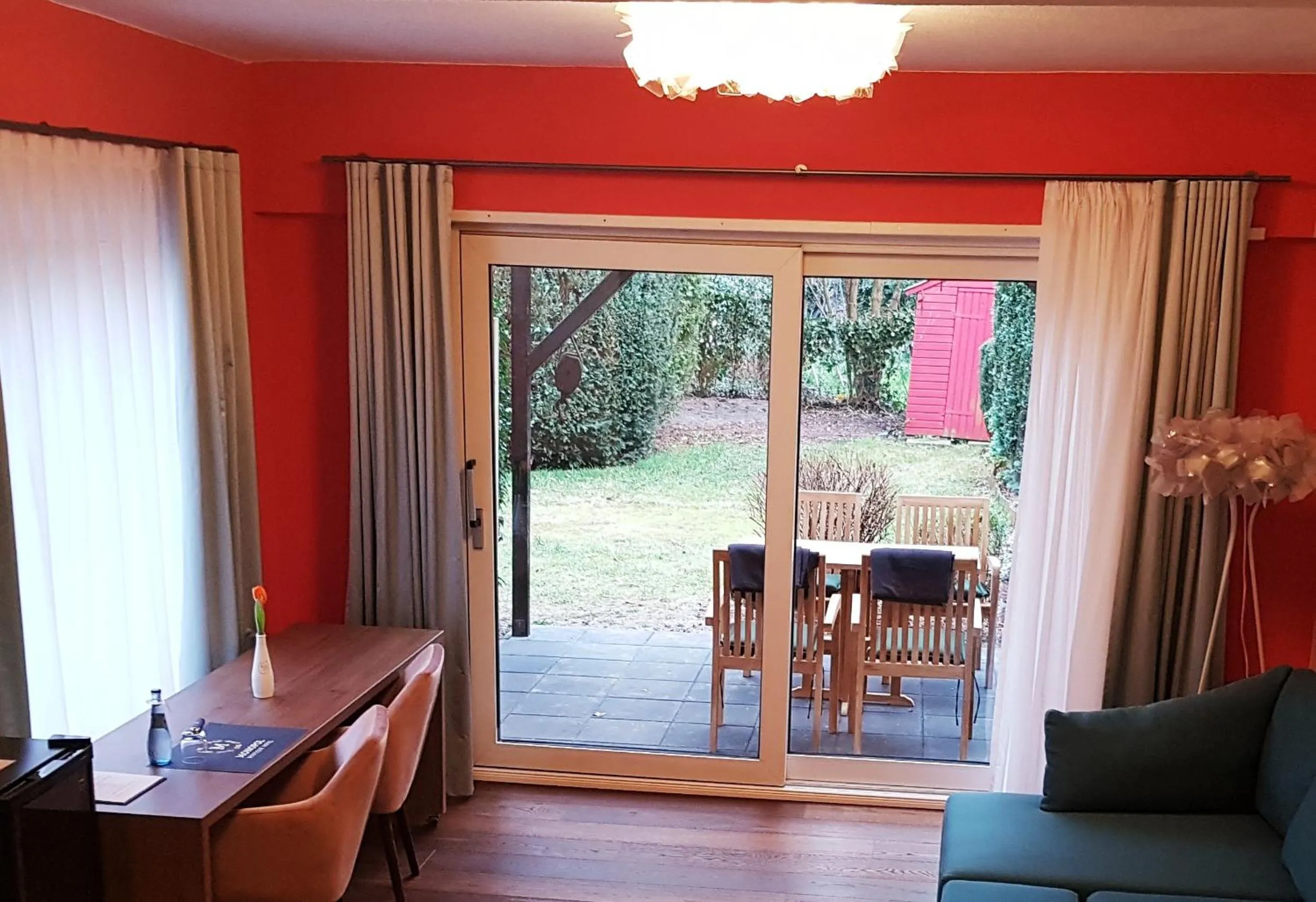 Garden view in Monopol Boutique Hotel