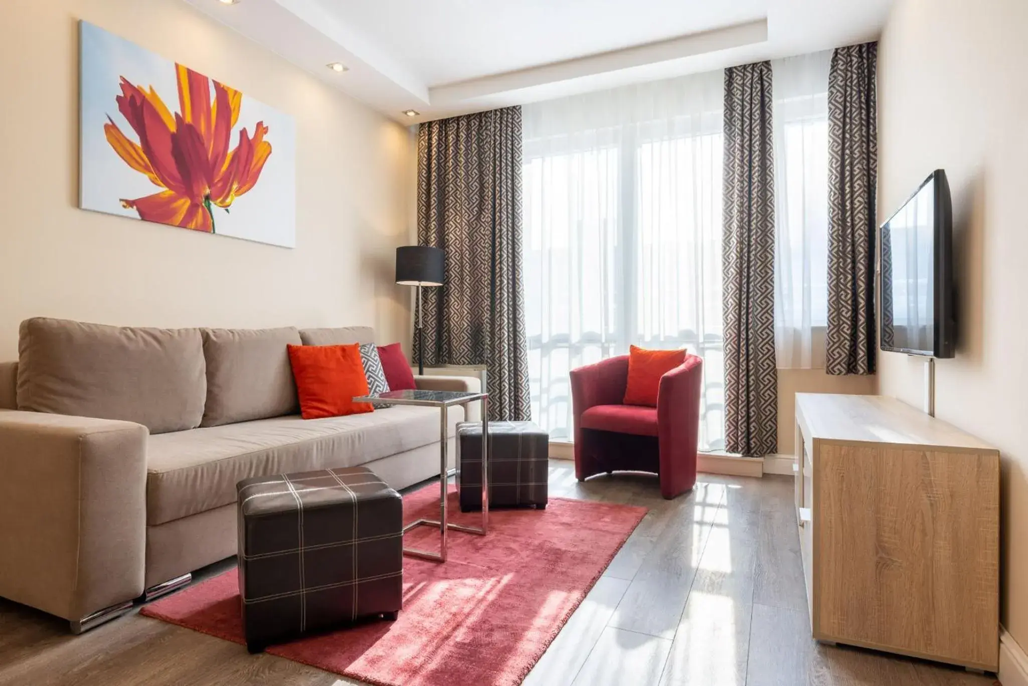 Living room in Silver Crown Hotel & Residence, Palace Quarter Living room in Silver Crown Hotel & Residence, Palace Quarter