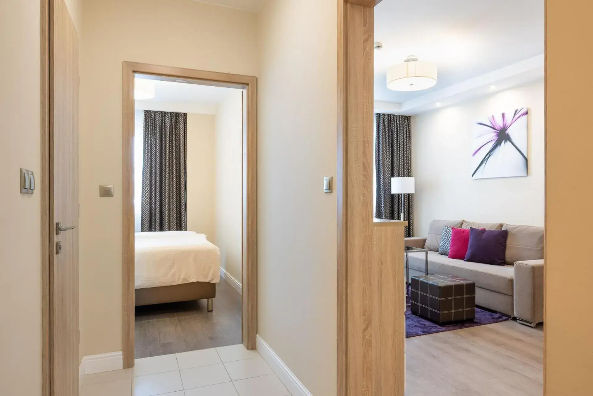 Living room, Bed in Silver Crown Hotel & Residence, Palace Quarter Living room, Bed in Silver Crown Hotel & Residence, Palace Quarter