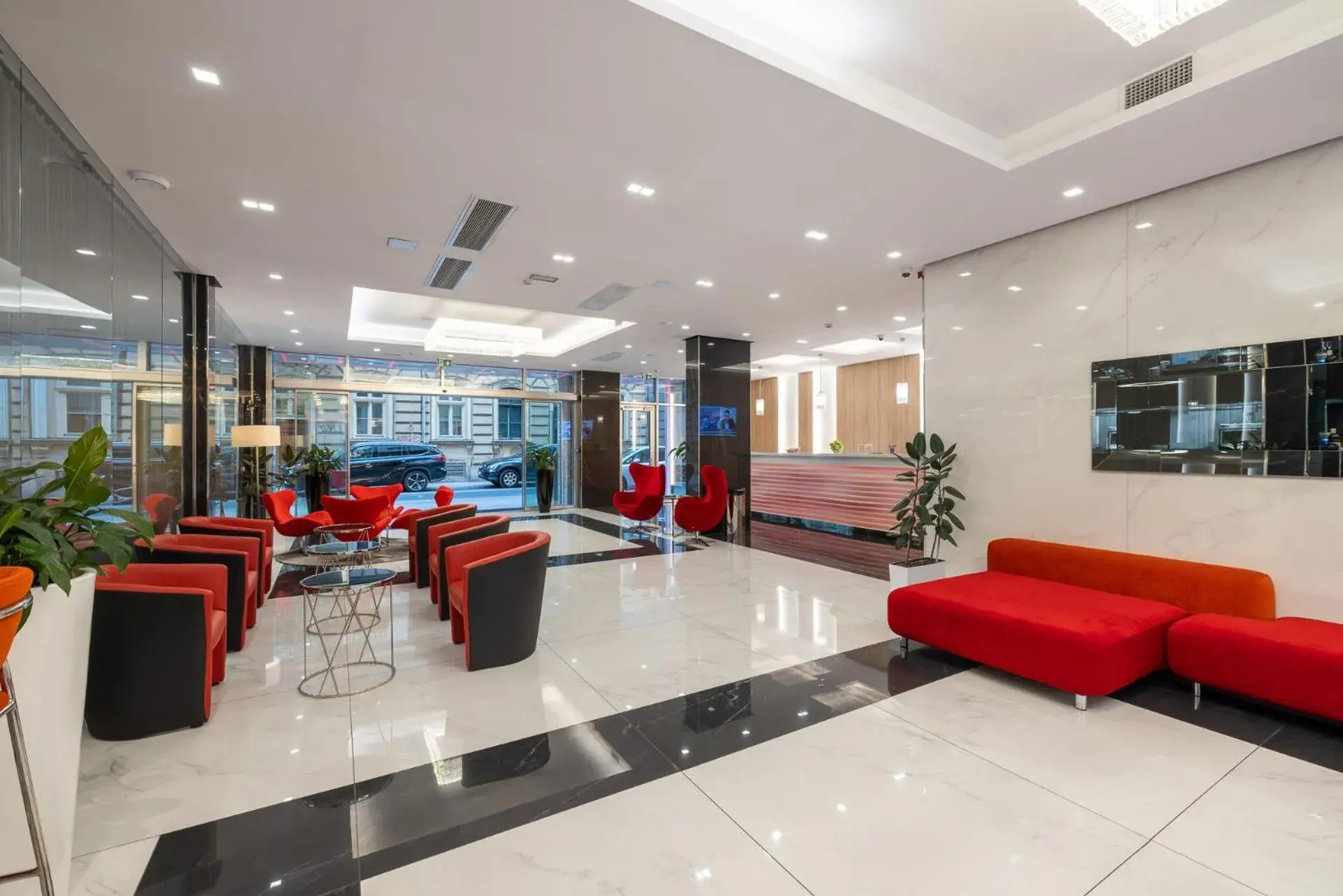 Lobby or reception in Silver Crown Hotel & Residence, Palace Quarter Lobby or reception in Silver Crown Hotel & Residence, Palace Quarter
