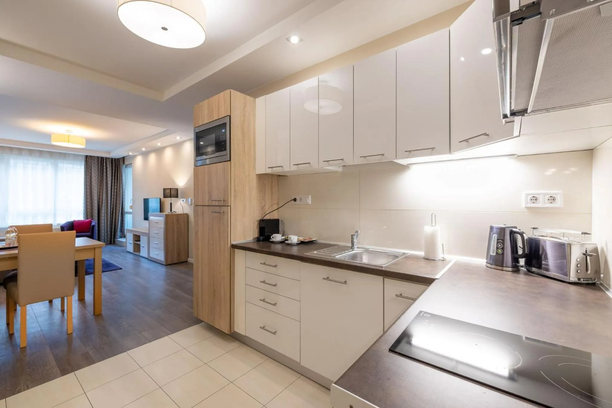 kitchen in Silver Crown Hotel & Residence, Palace Quarter