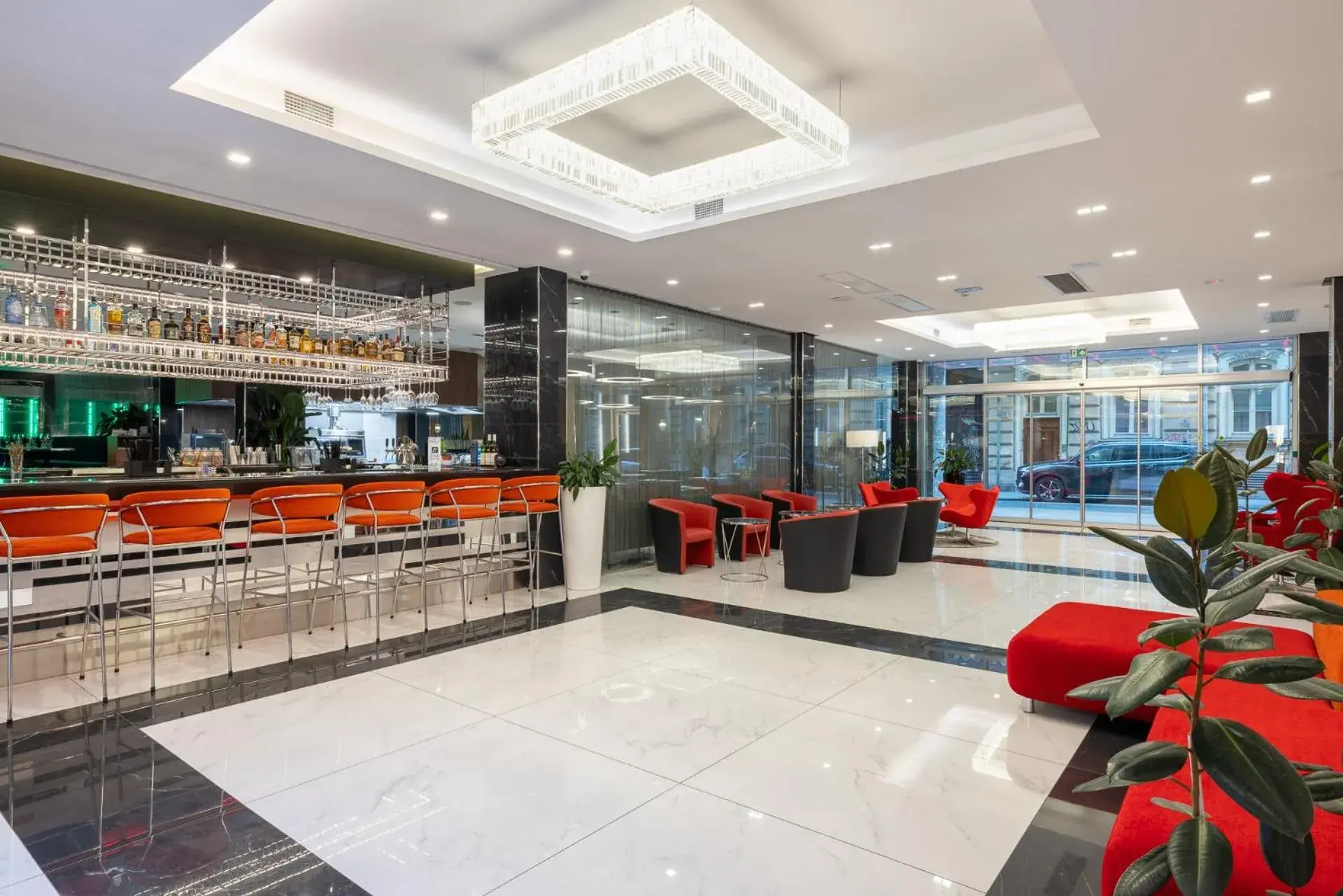 Lobby or reception in Silver Crown Hotel & Residence, Palace Quarter Lobby or reception in Silver Crown Hotel & Residence, Palace Quarter