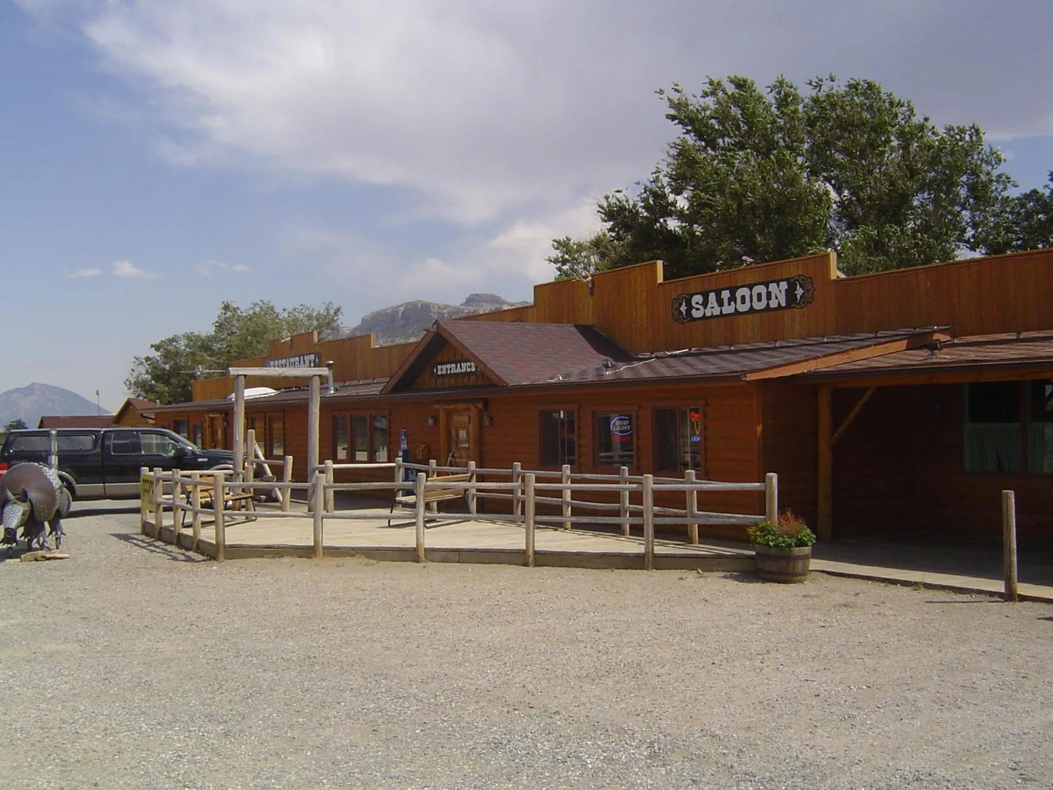 Property building in Yellowstone Valley Inn