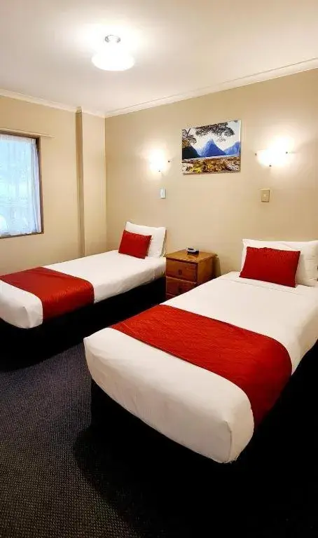 Bed in Parklands Motor Lodge Timaru Bed in Parklands Motor Lodge Timaru