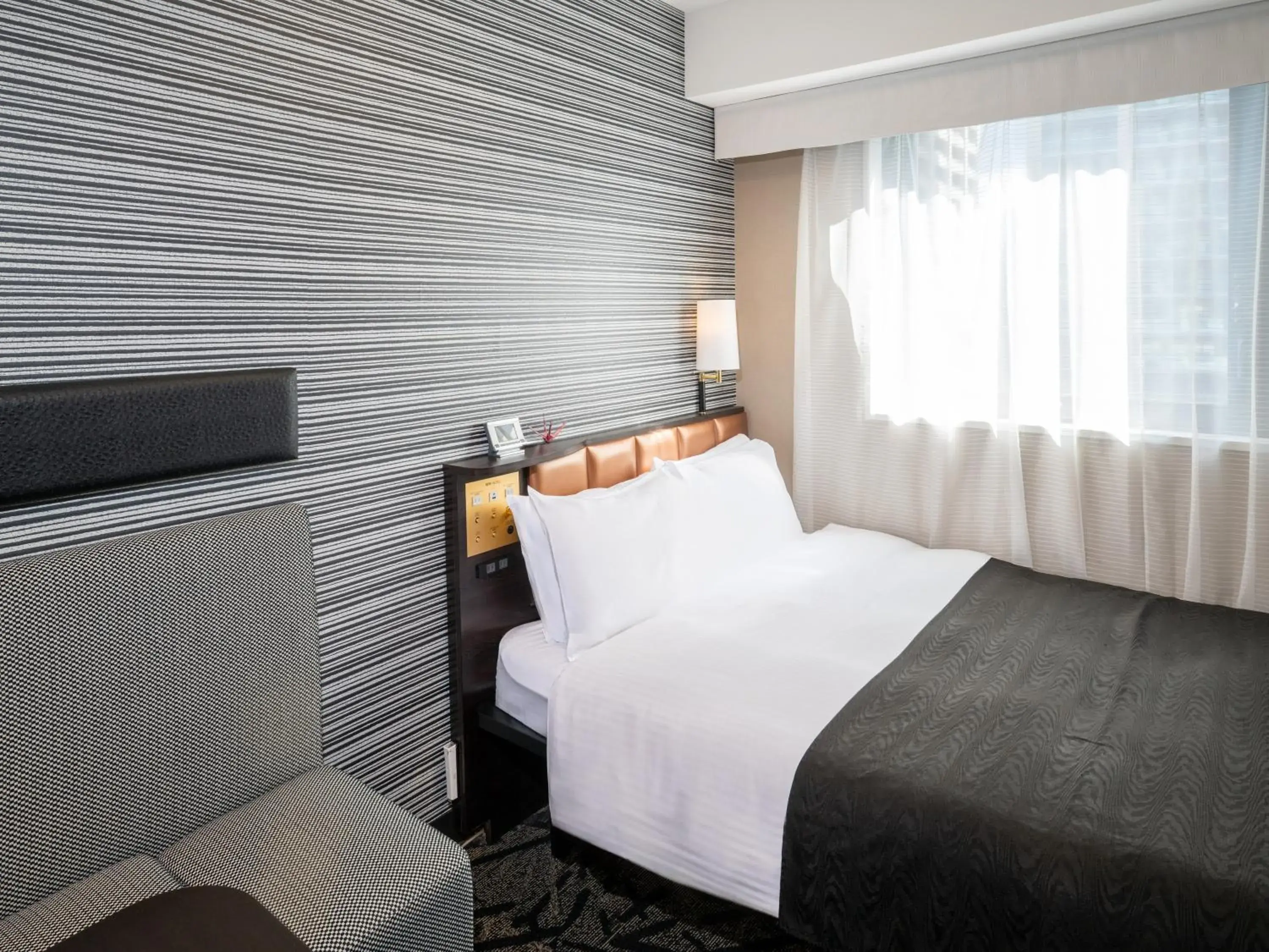 Bedroom, Bed in APA Hotel Mita Ekimae Bedroom, Bed in APA Hotel Mita Ekimae