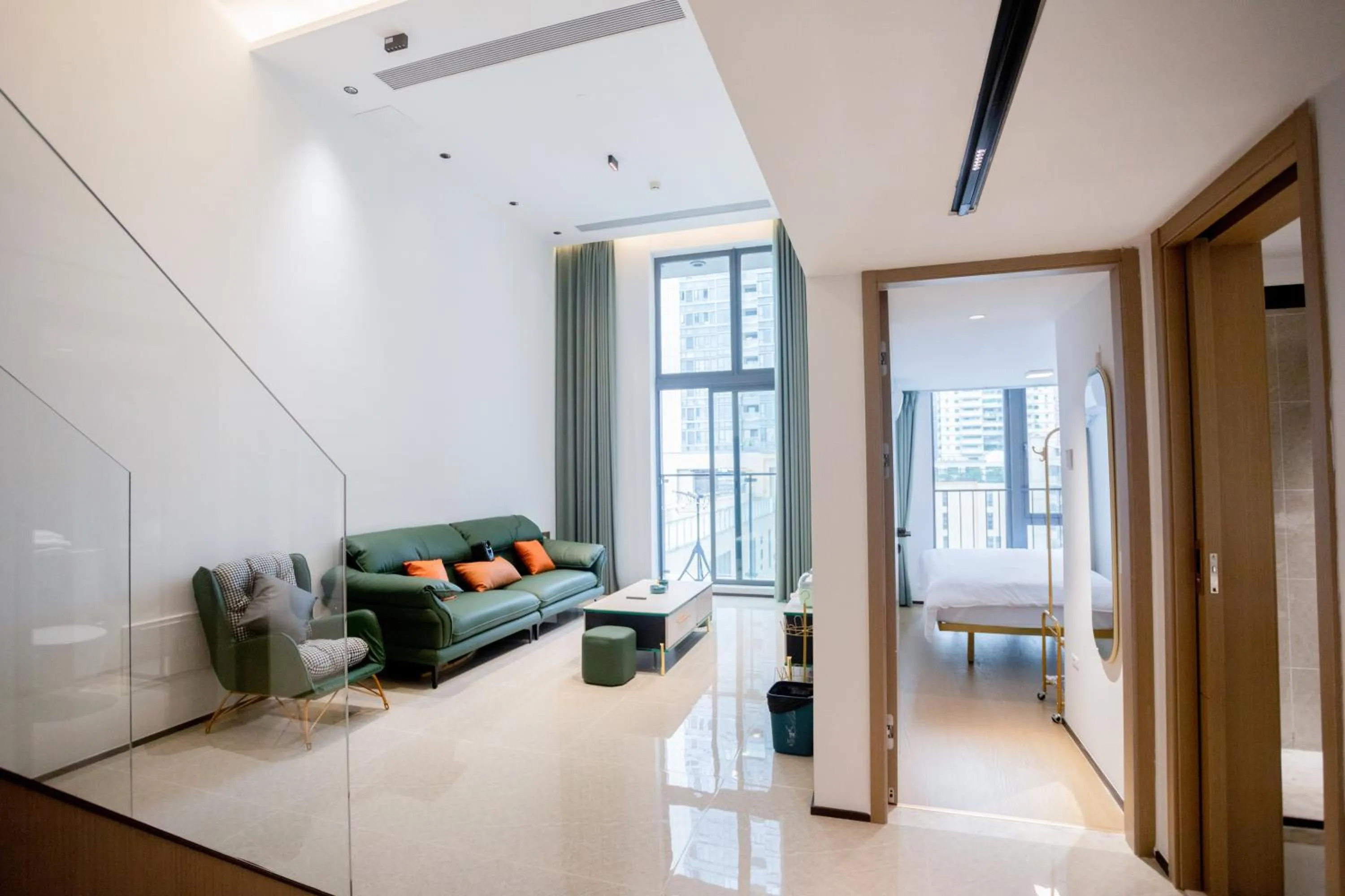 Living room in Sunny International Apartment From Beijing Road