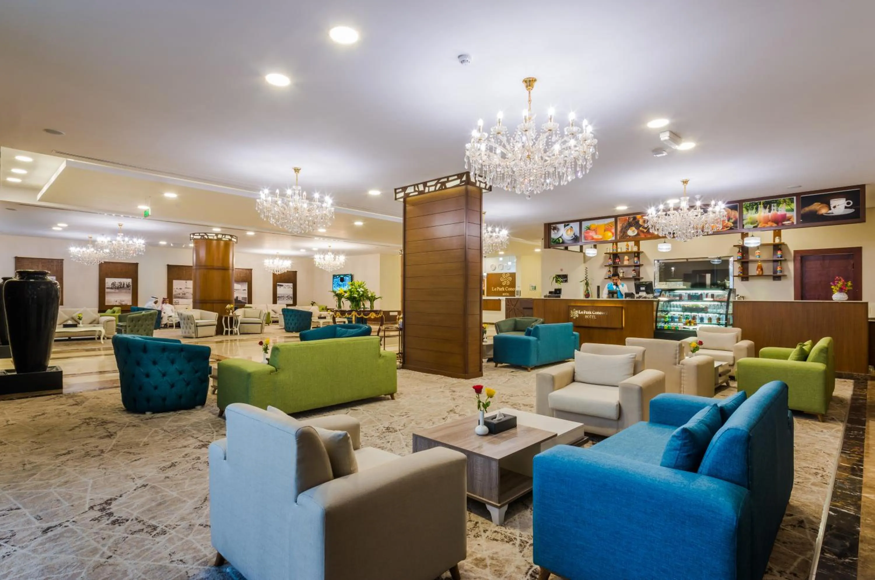 Lobby or reception in Le Park Concord Hotel