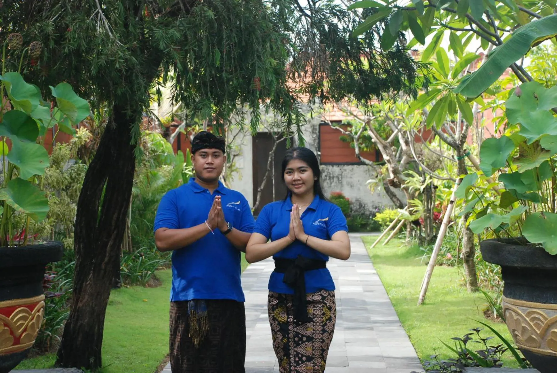 Staff in The Awan Villas Seminyak