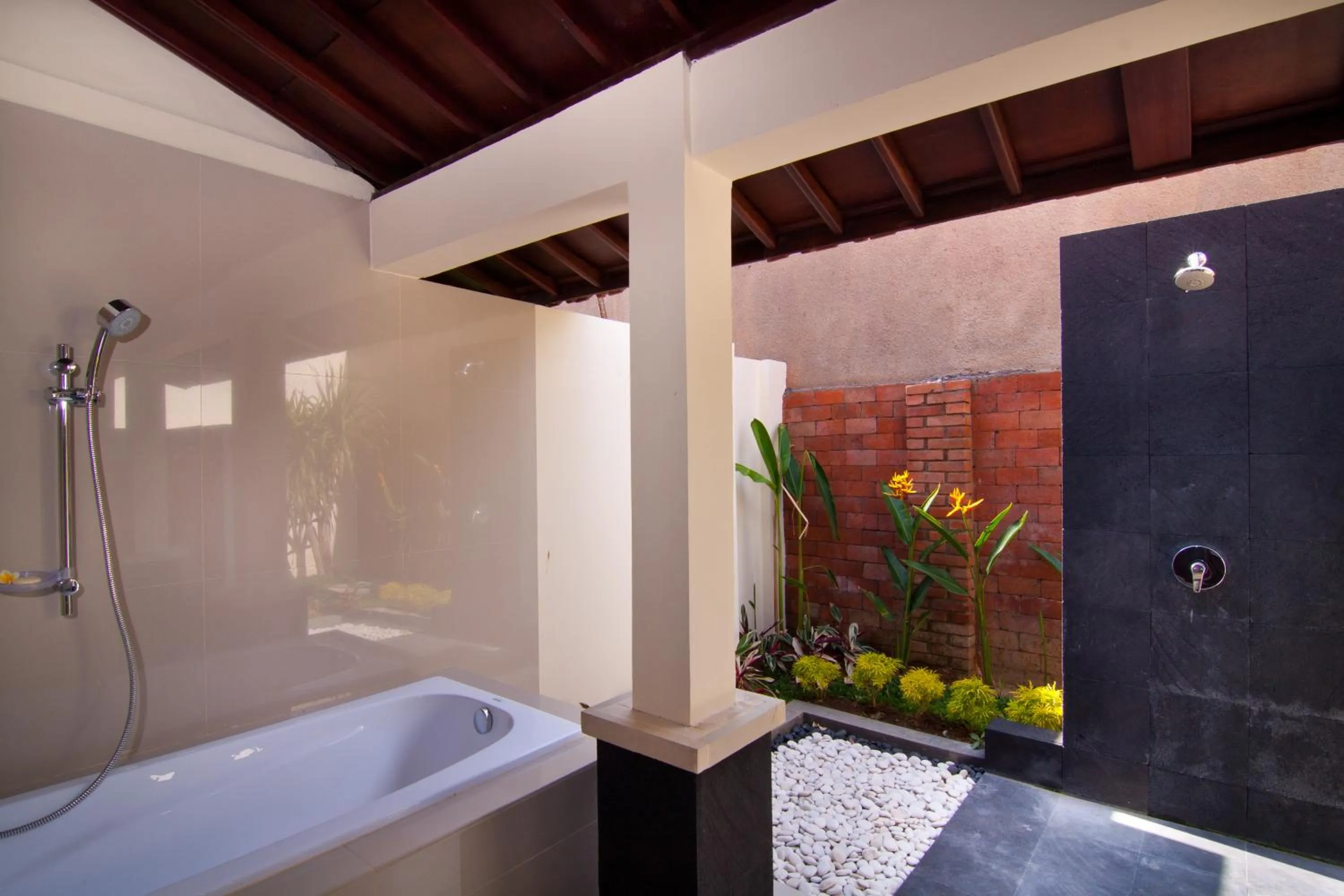 Bathroom in The Awan Villas Seminyak