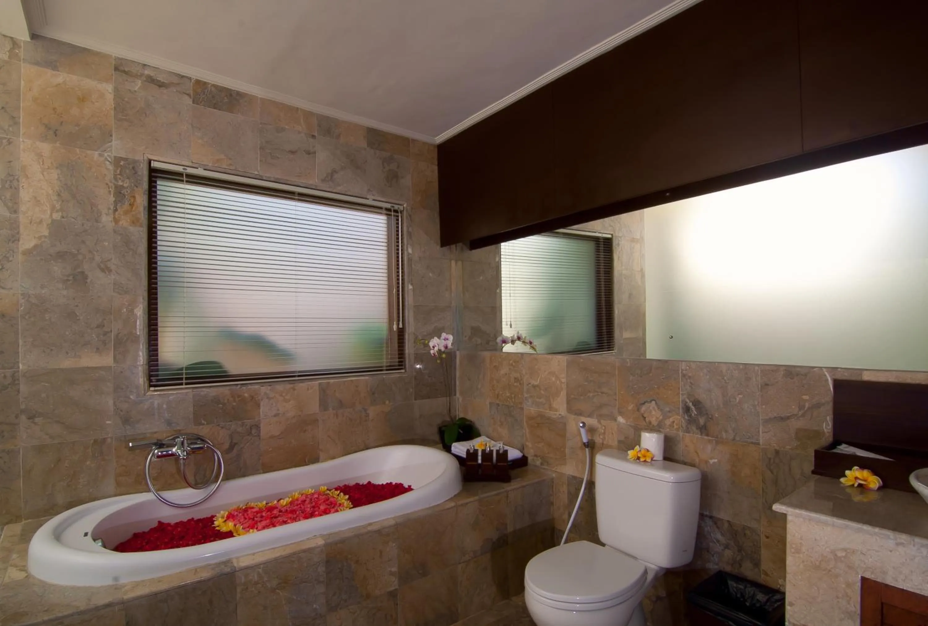 Bathroom in The Awan Villas Seminyak