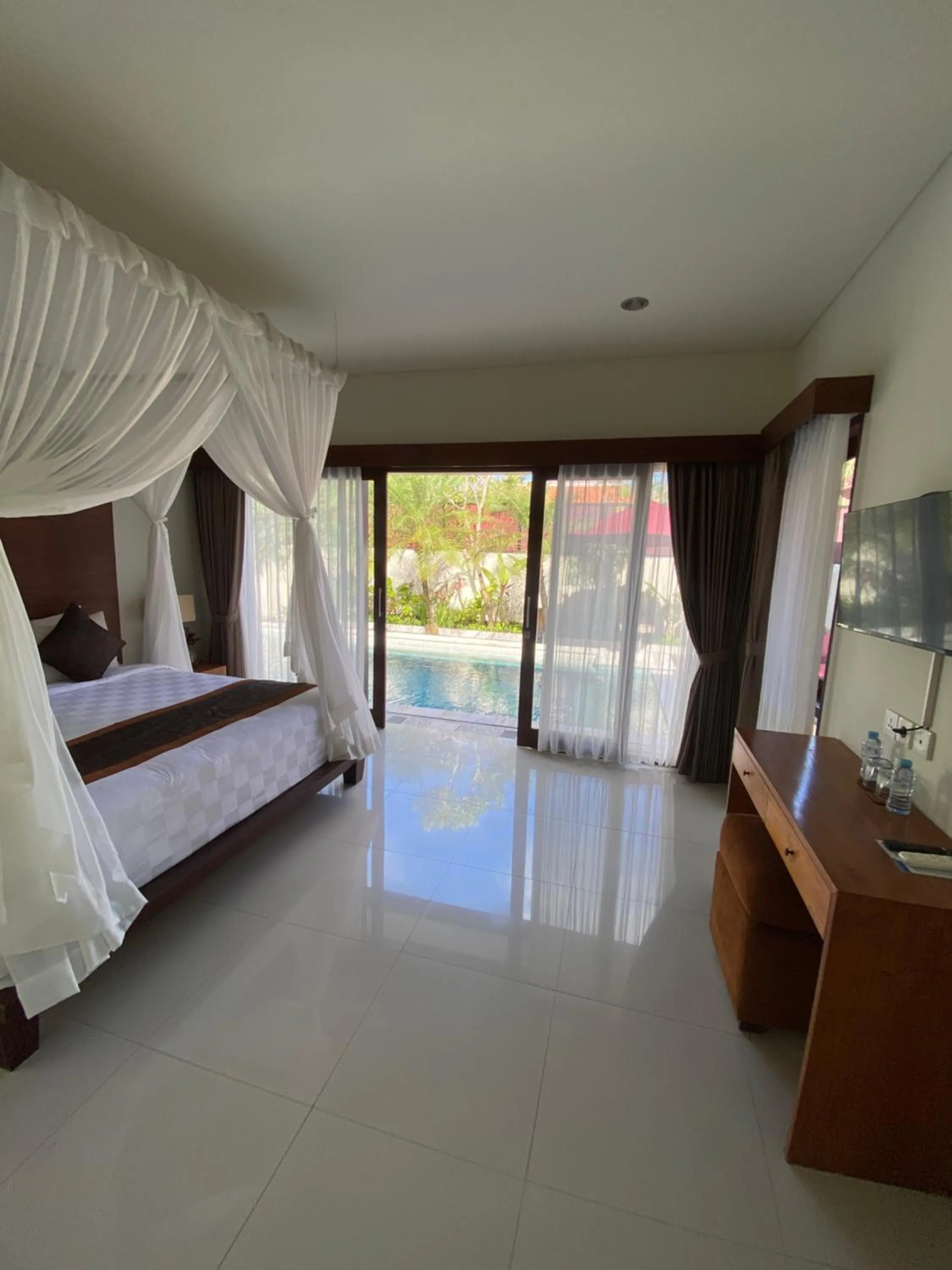Bedroom, Bed in The Awan Villas Seminyak