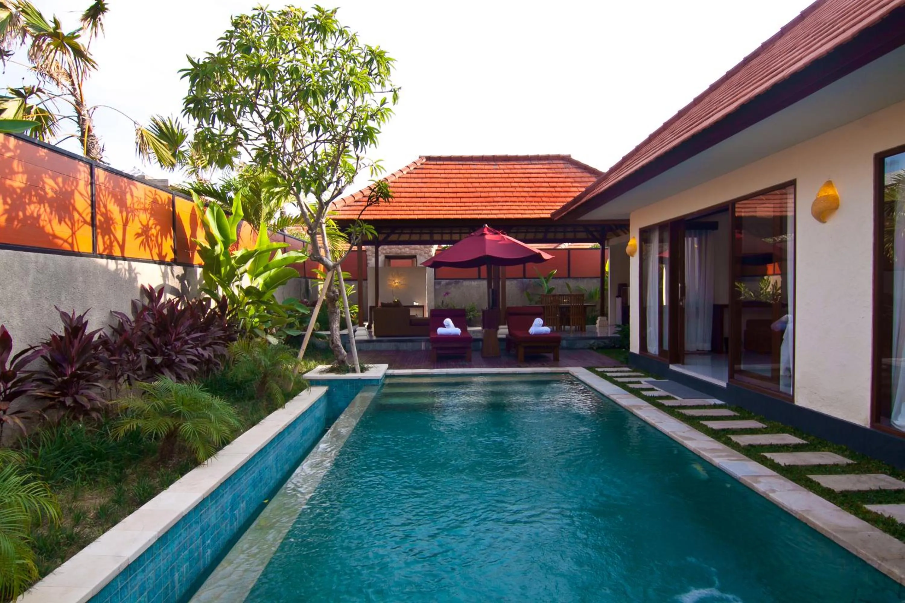 Swimming pool in The Awan Villas Seminyak