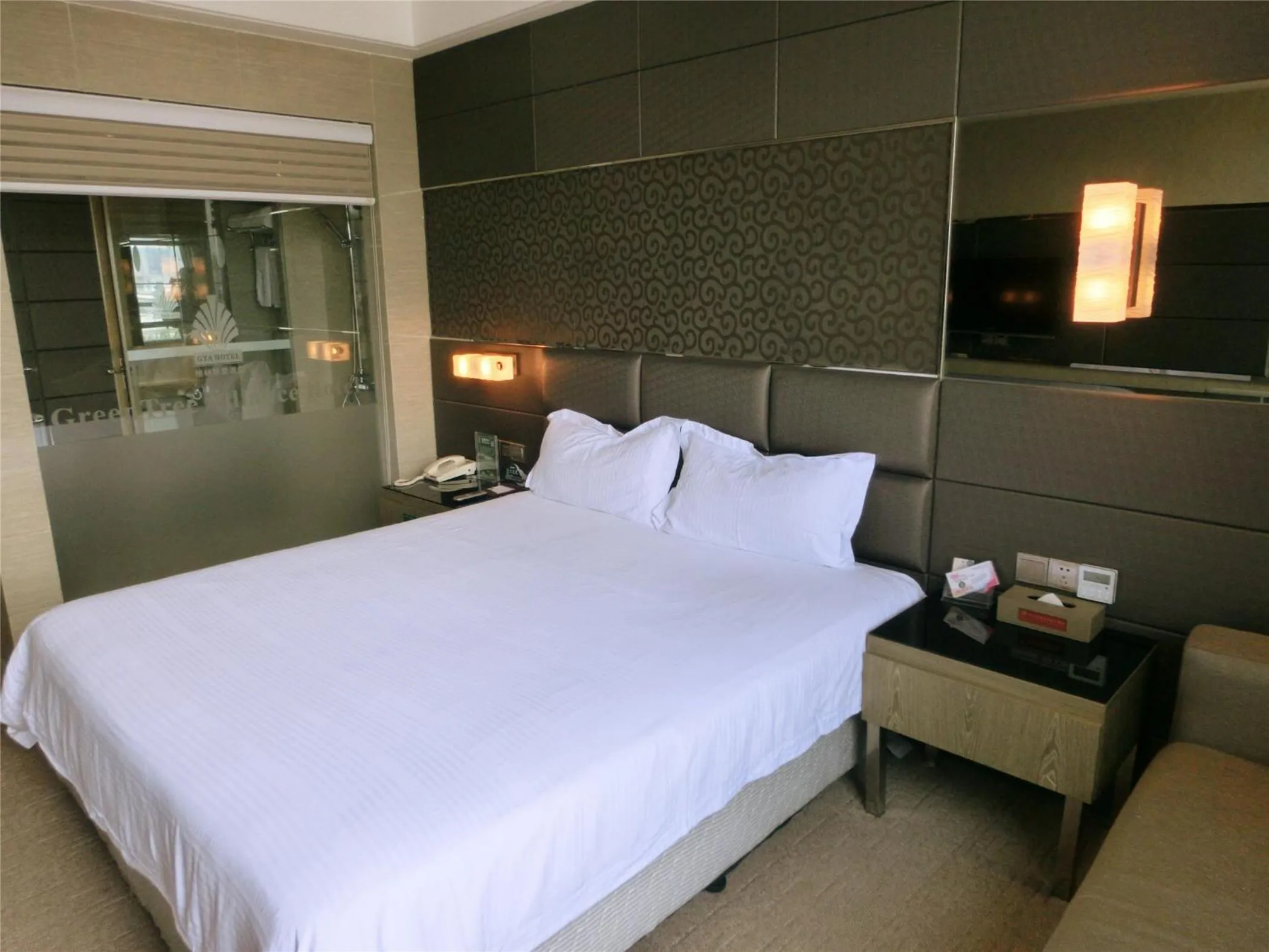 Bedroom in Greentree Alliance Shenzhen Shekou Sea World Hotel