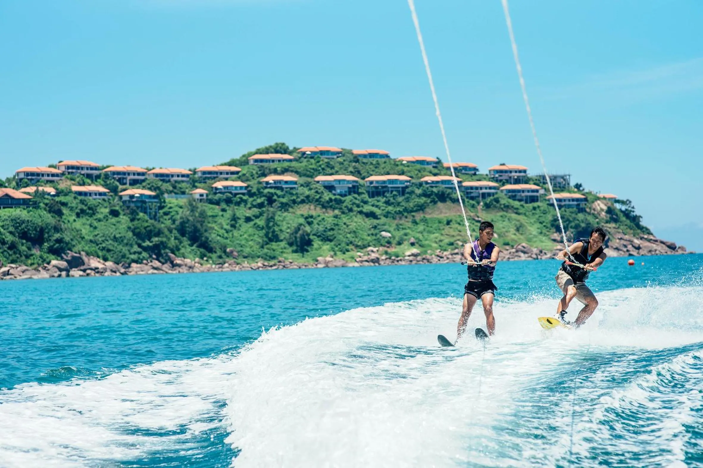 Aqua park in Angsana Lang Co