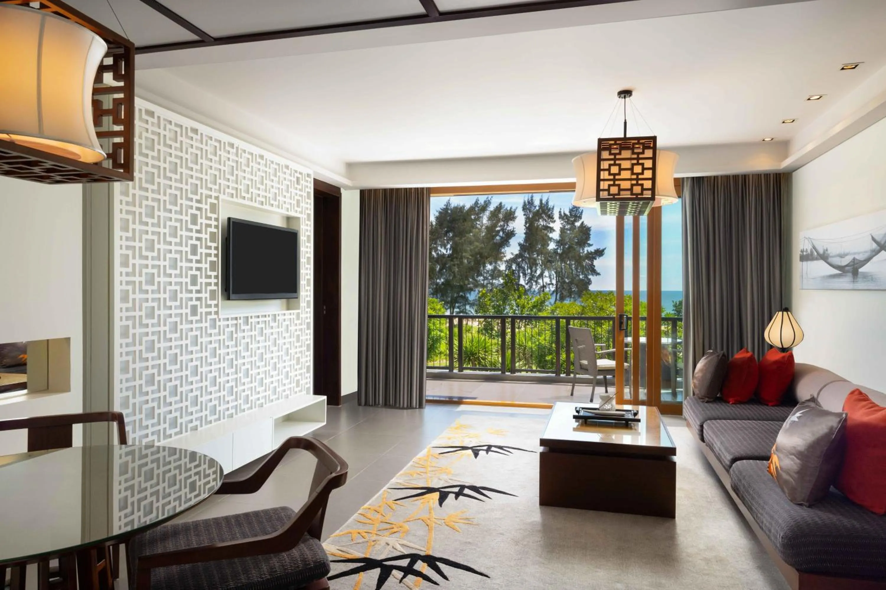 Living room in Angsana Lang Co