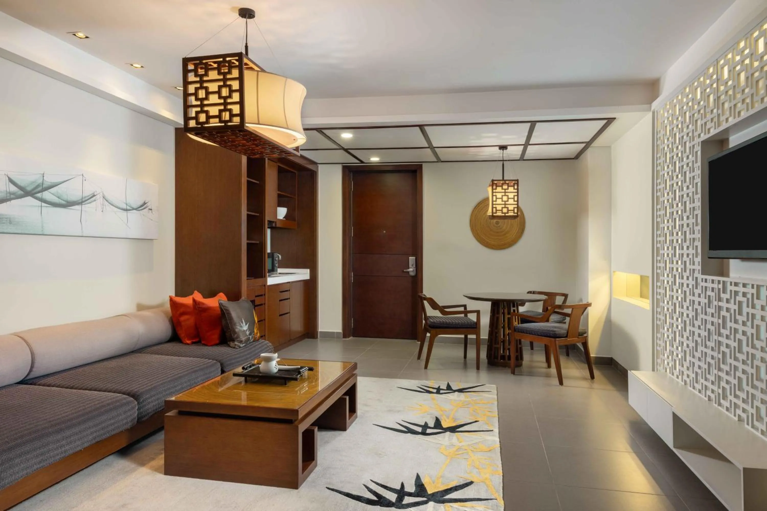 Living room in Angsana Lang Co