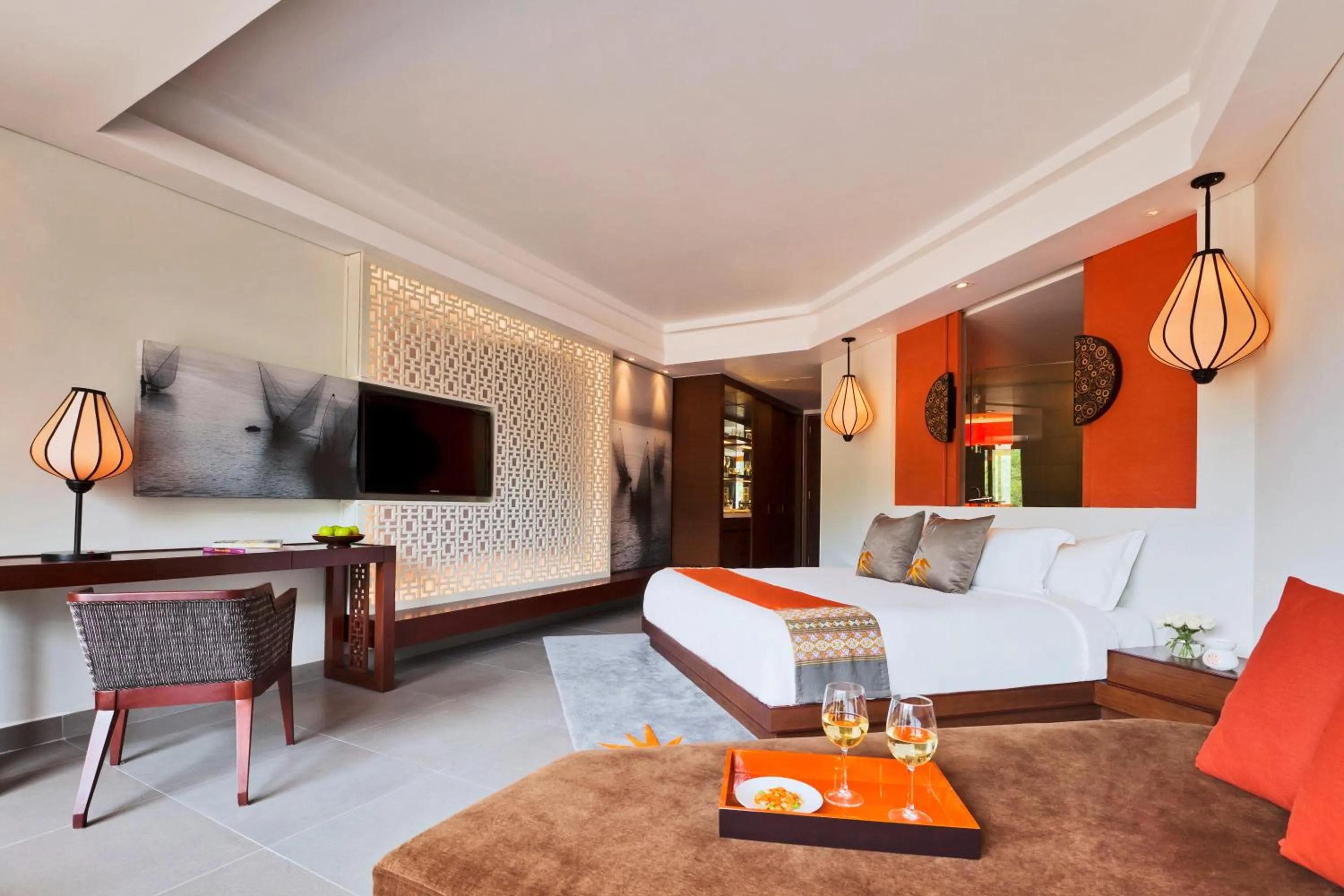 Bed in Angsana Lang Co