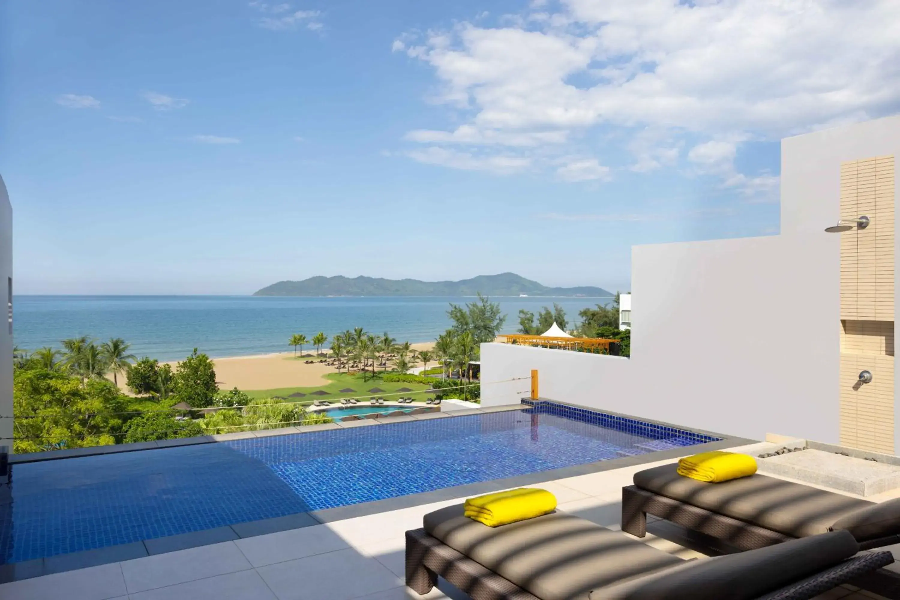 Pool view in Angsana Lang Co Pool view in Angsana Lang Co