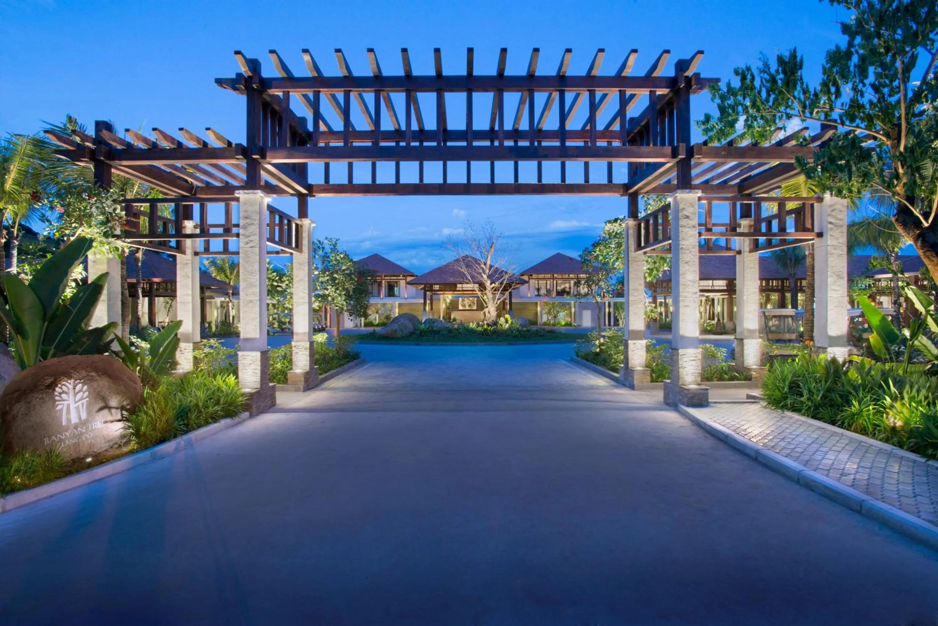 Facade/entrance in Banyan Tree Lang Co