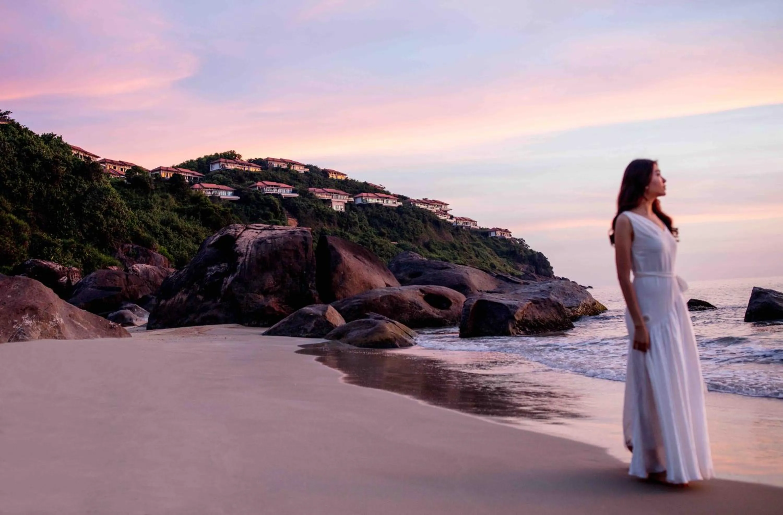 People in Banyan Tree Lang Co