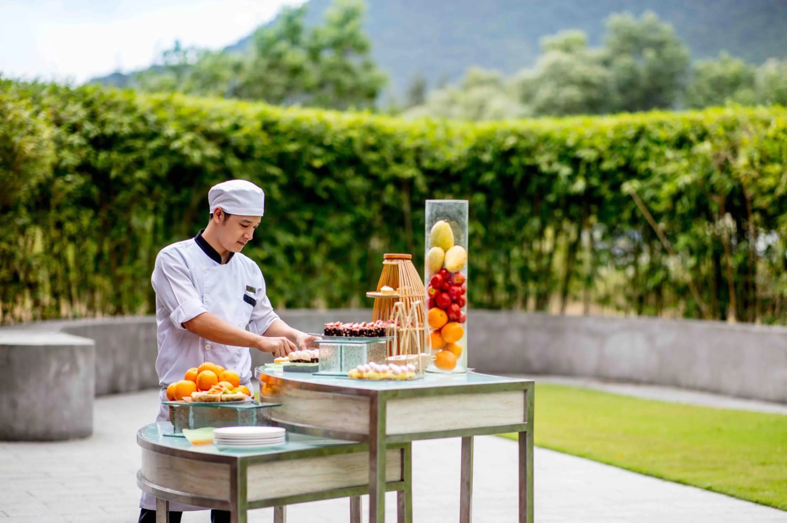 People in Banyan Tree Lang Co