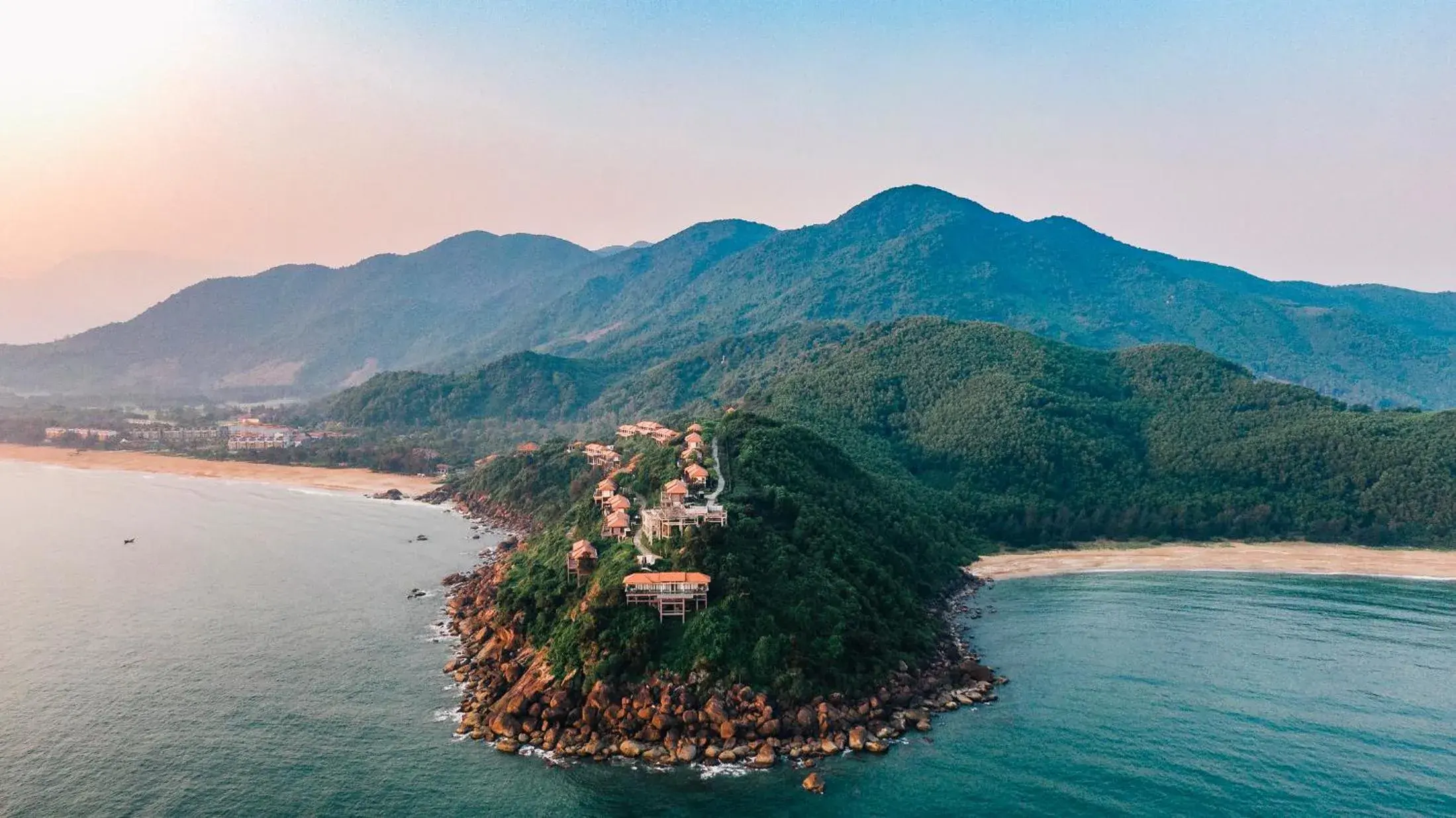 Bird's eye view in Banyan Tree Lang Co Bird's eye view in Banyan Tree Lang Co