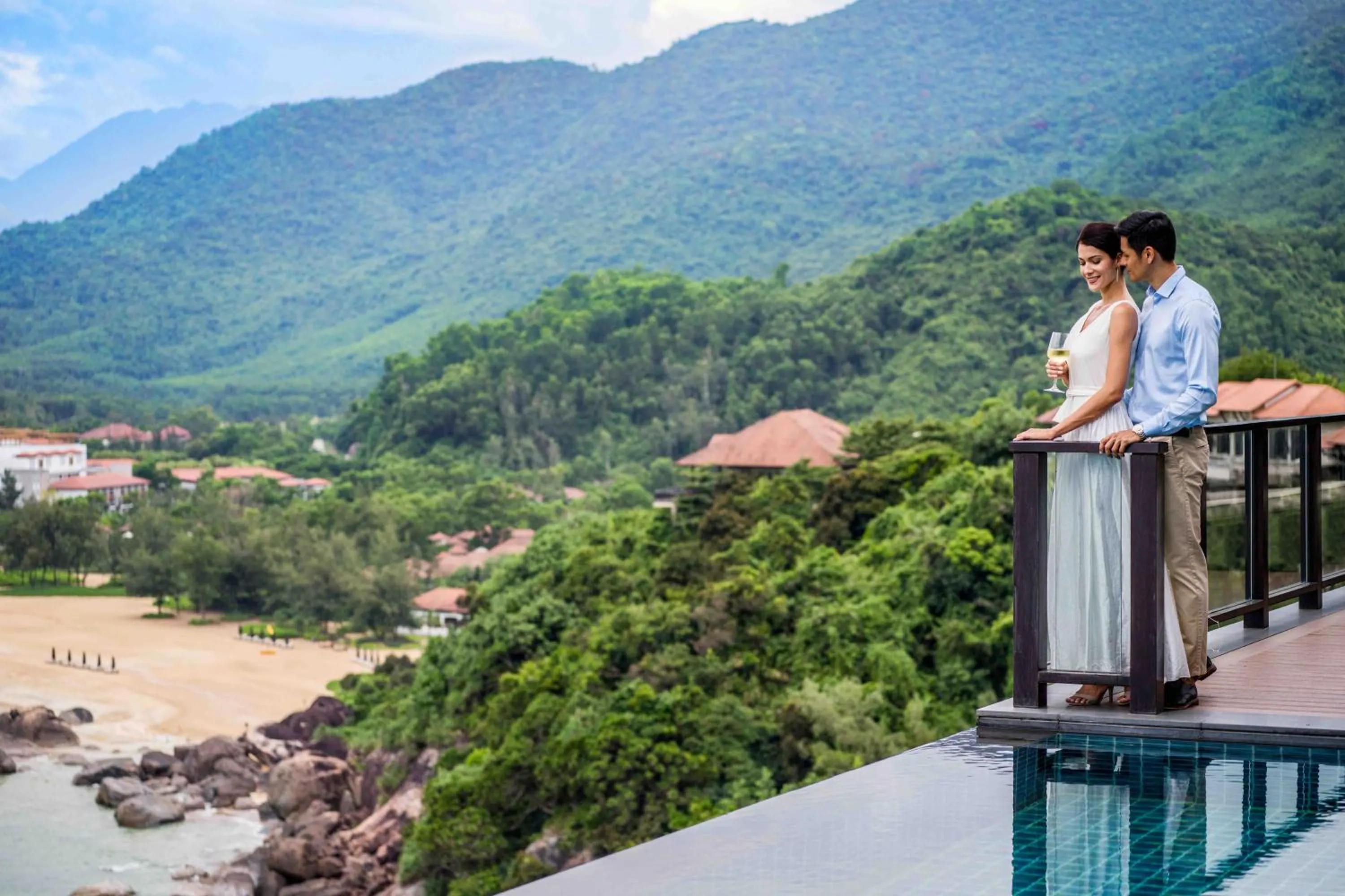 Natural landscape in Banyan Tree Lang Co