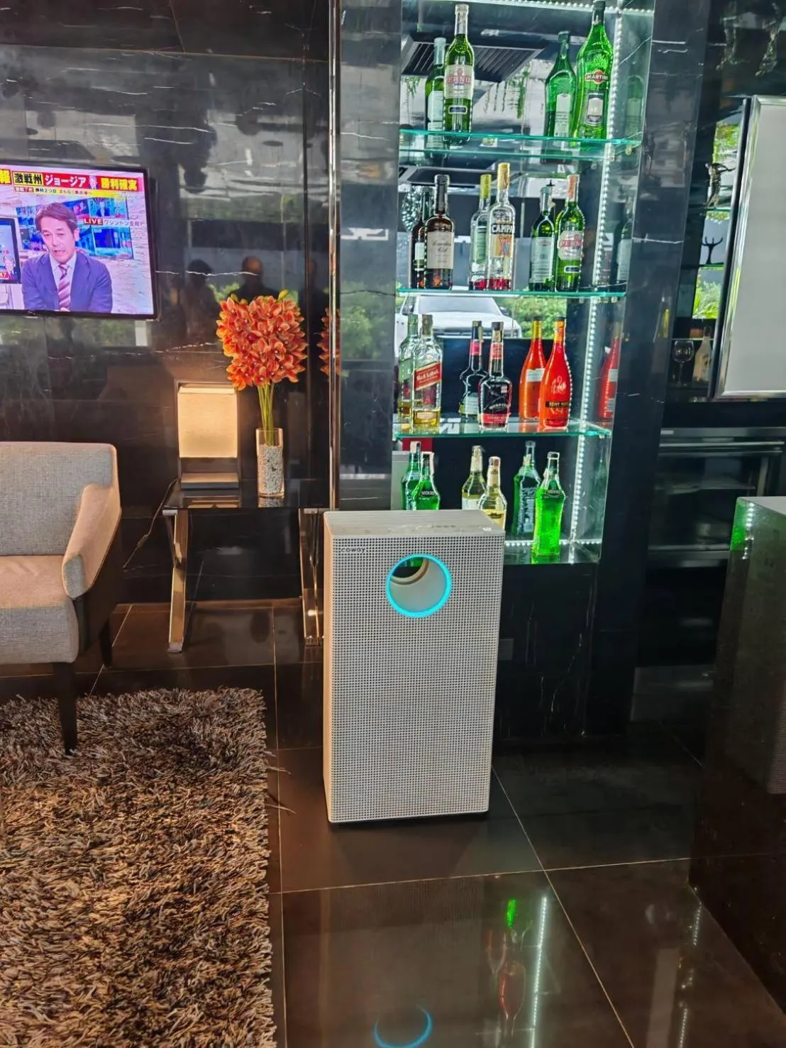 Living room in Arize Hotel Sukhumvit