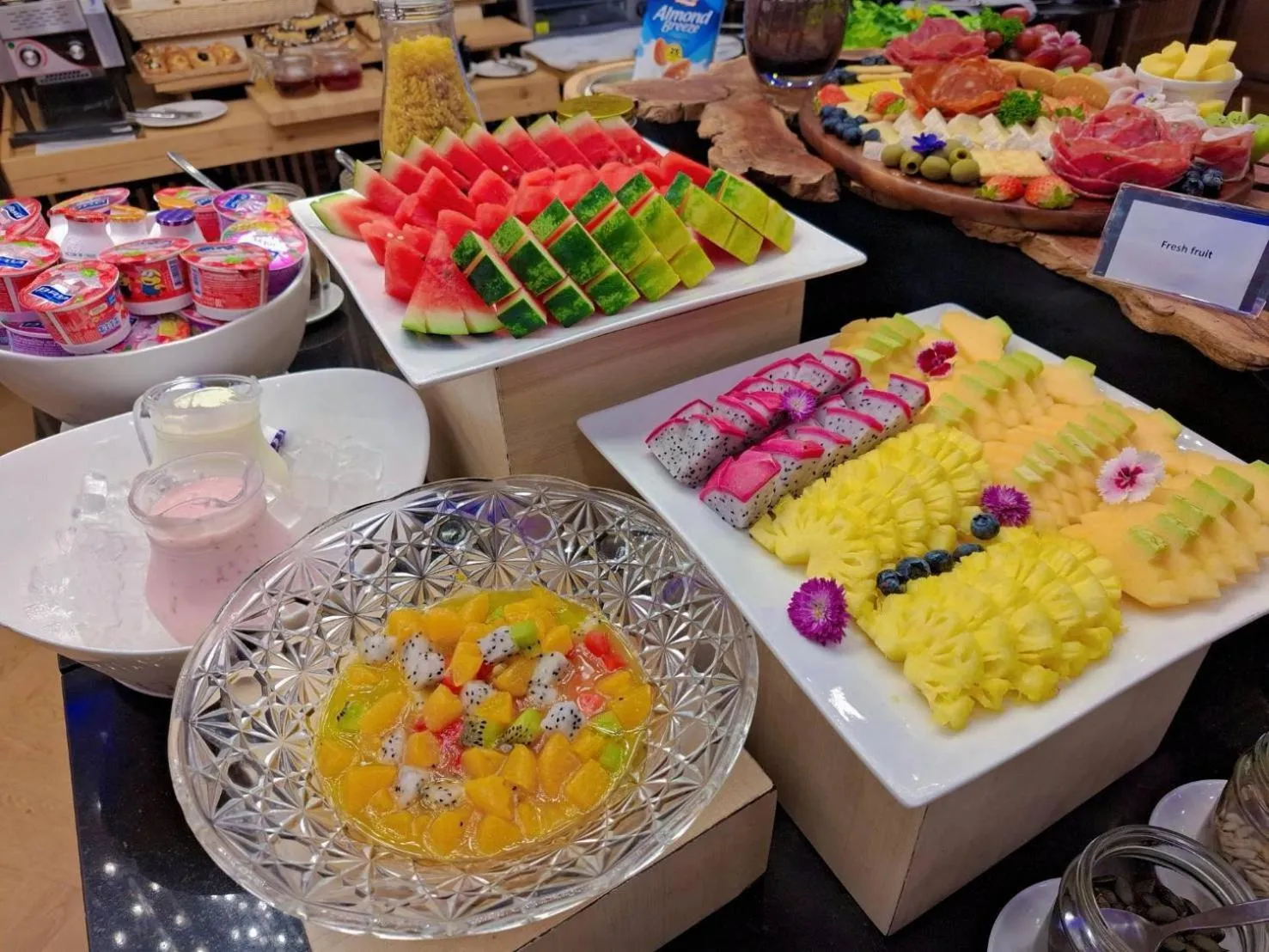 Buffet breakfast in Arize Hotel Sukhumvit