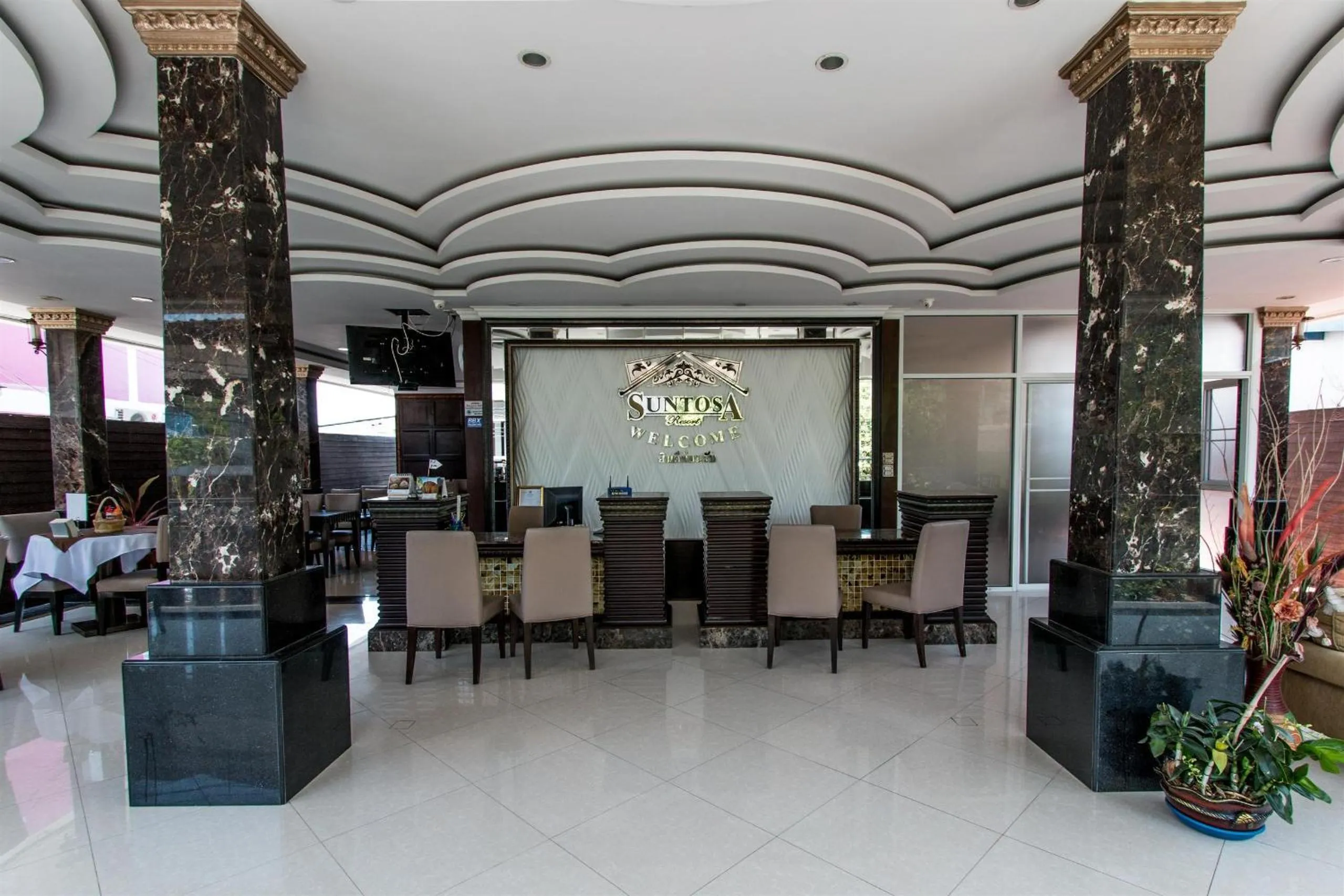 Lobby or reception in Suntosa Resort