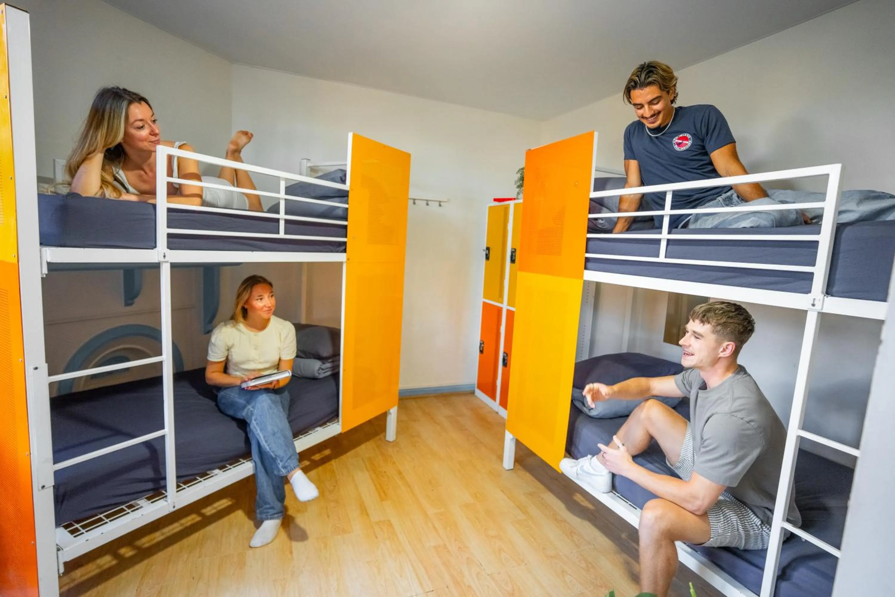 Bed in Mad Monkey Bayswater