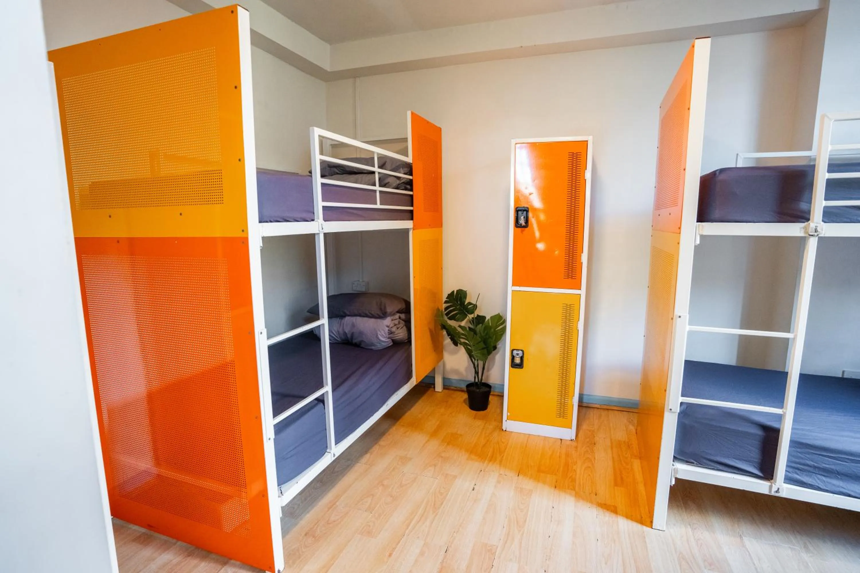 Bed in Mad Monkey Bayswater