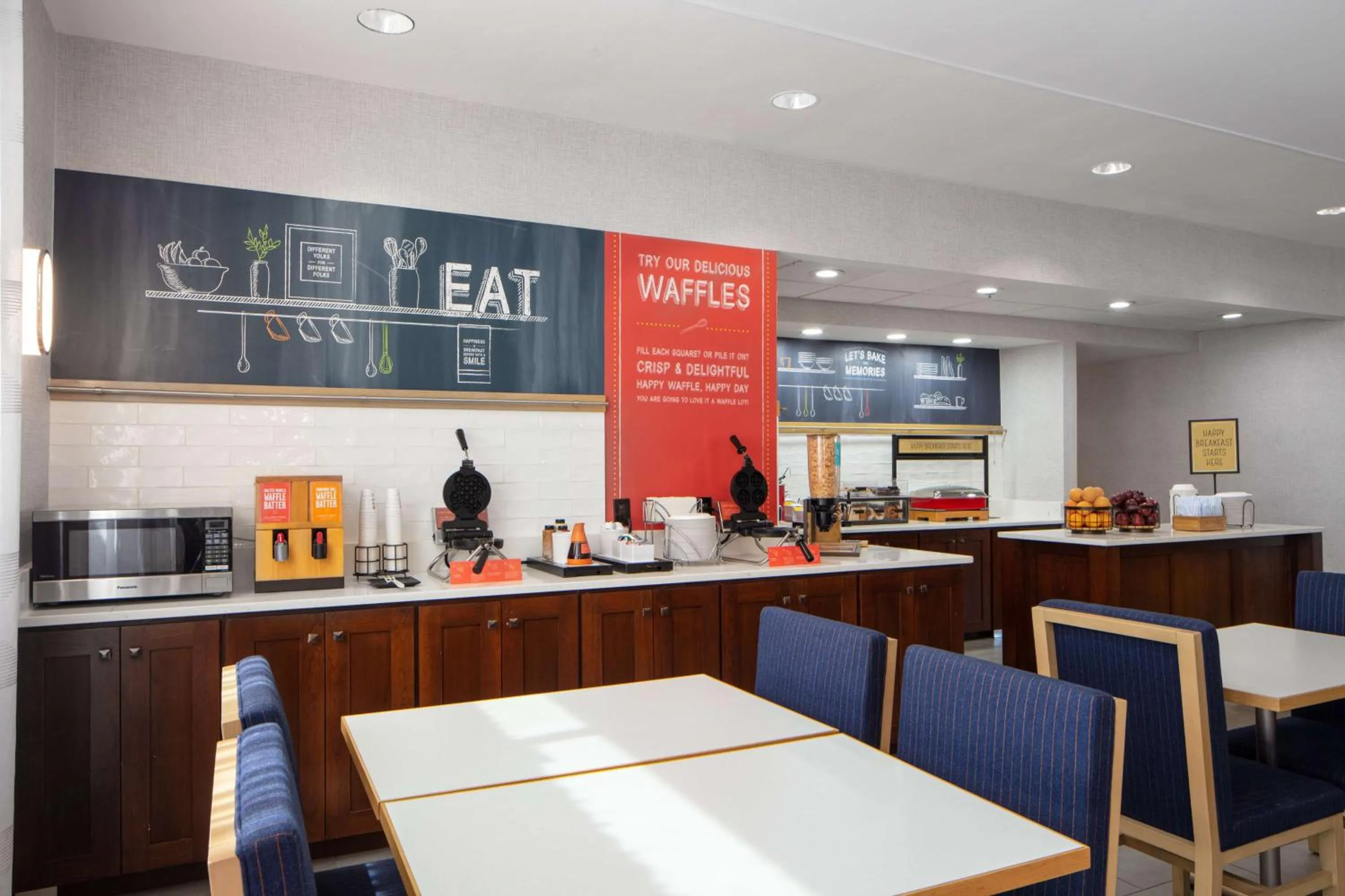 Breakfast in Hampton Inn & Suites El Paso-Airport