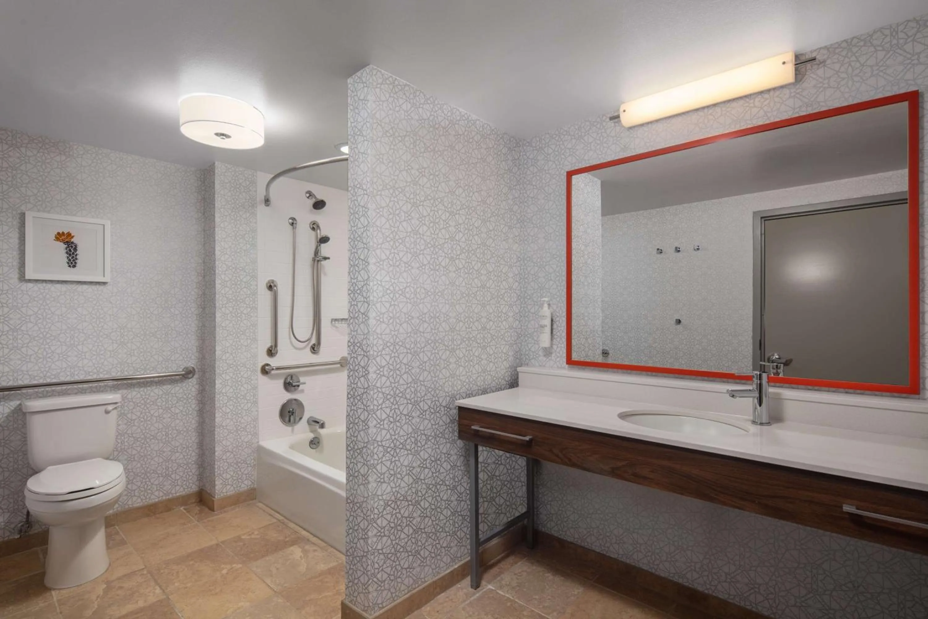 Bathroom in Hampton Inn & Suites El Paso-Airport