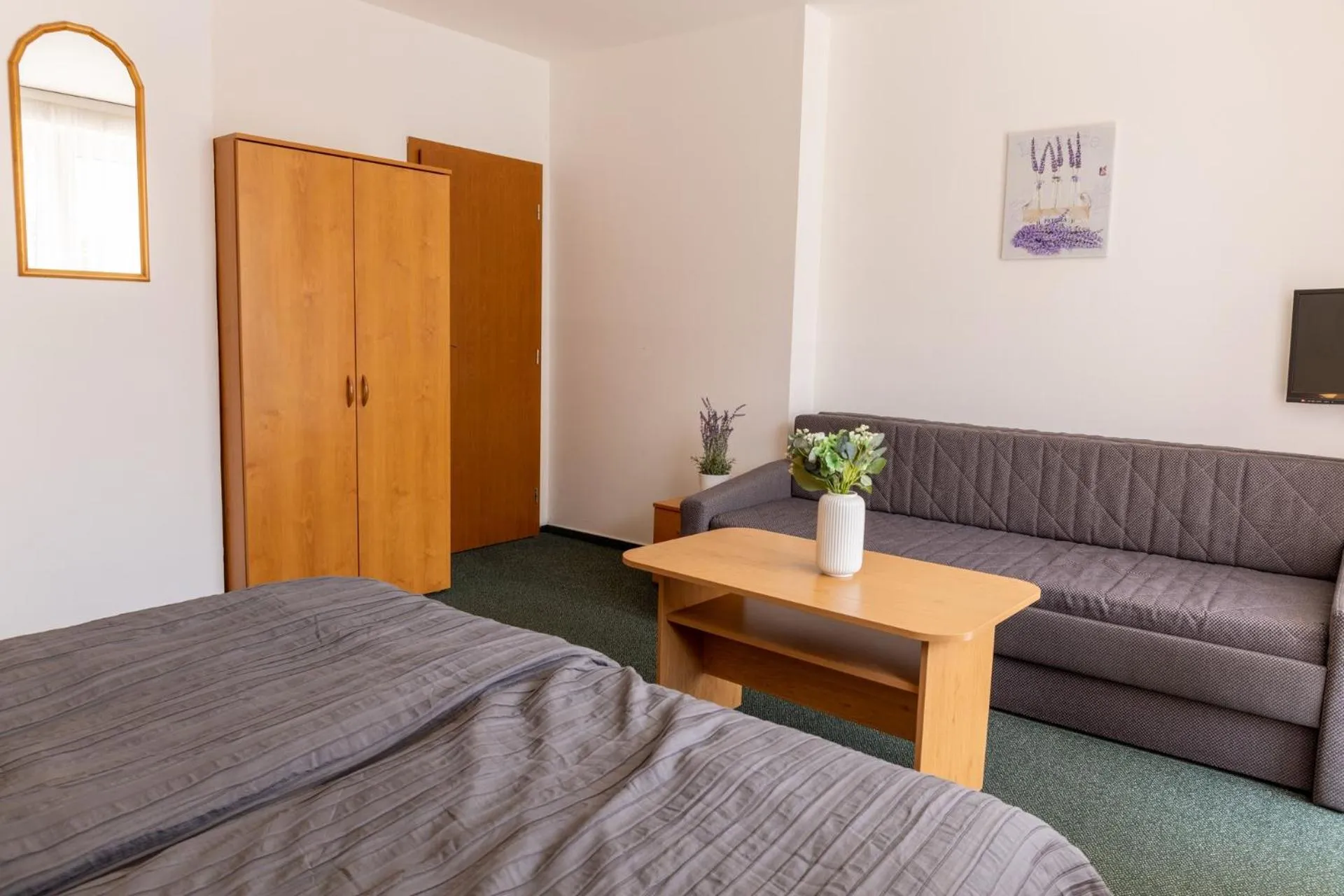 Bedroom, Bed in Hotel Kanarek