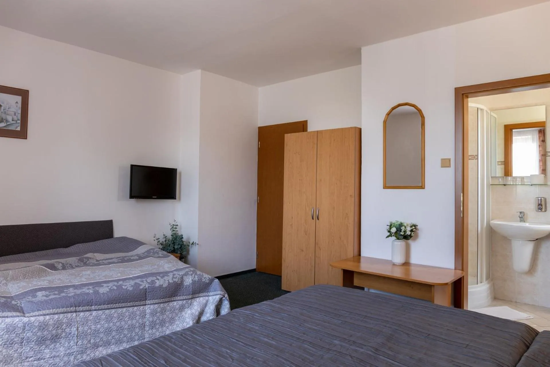 Bedroom, Bed in Hotel Kanarek