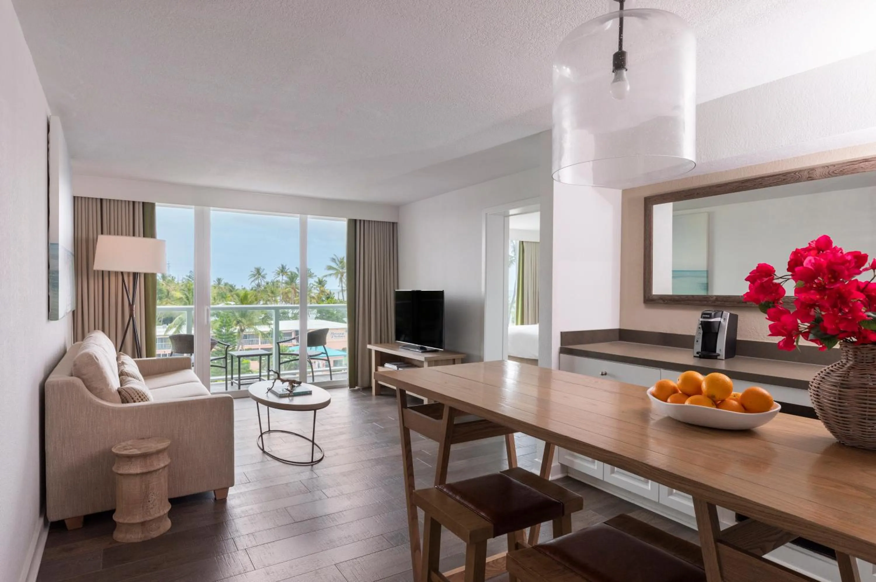 Living room in Amara Cay Resort