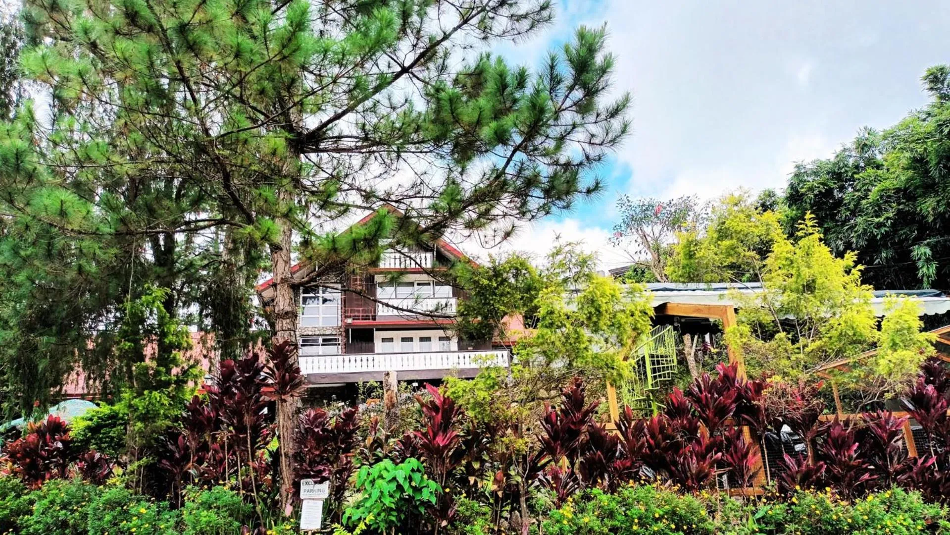 Garden in Log Cabin Hotel - Baguio