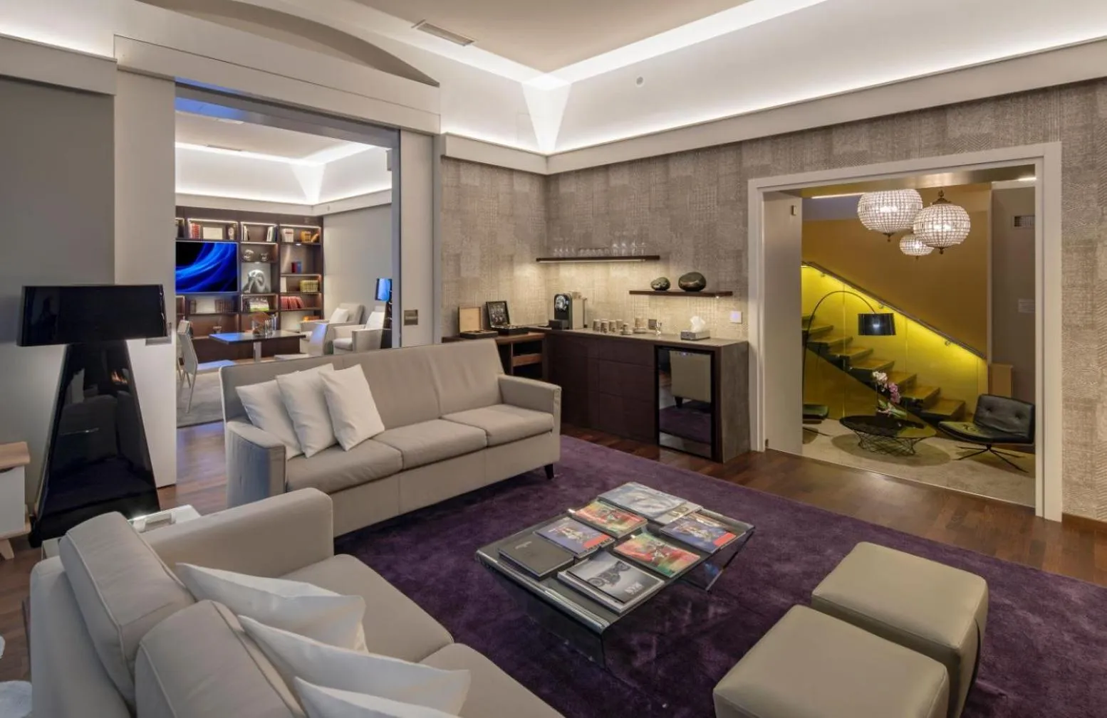Lobby or reception in Swiss Luxury Apartments Geneva