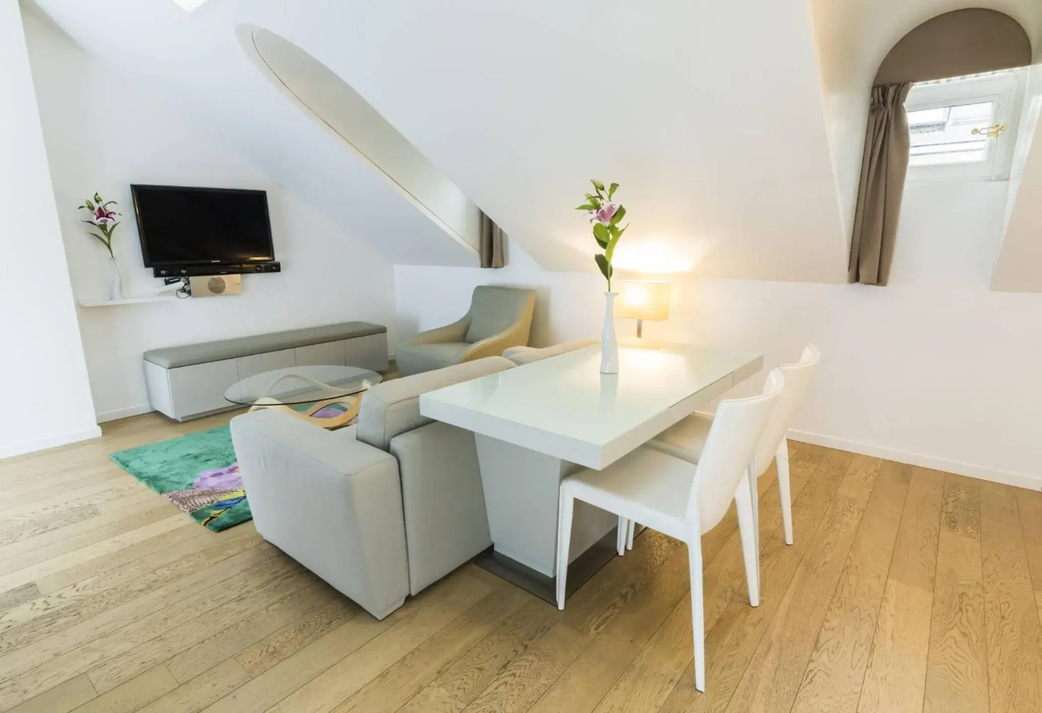 Living room in Swiss Luxury Apartments Geneva Living room in Swiss Luxury Apartments Geneva