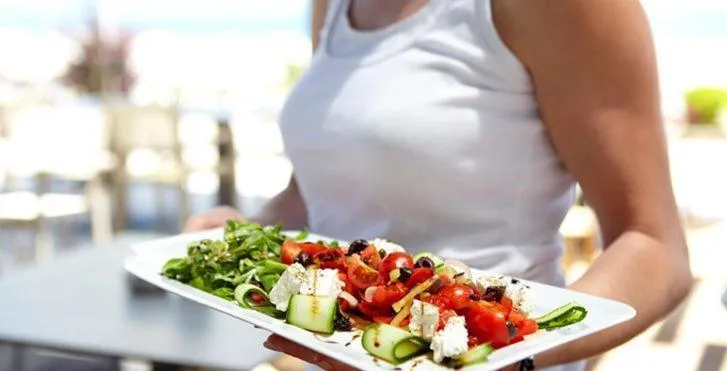 Food in Margarita Sea Side Hotel