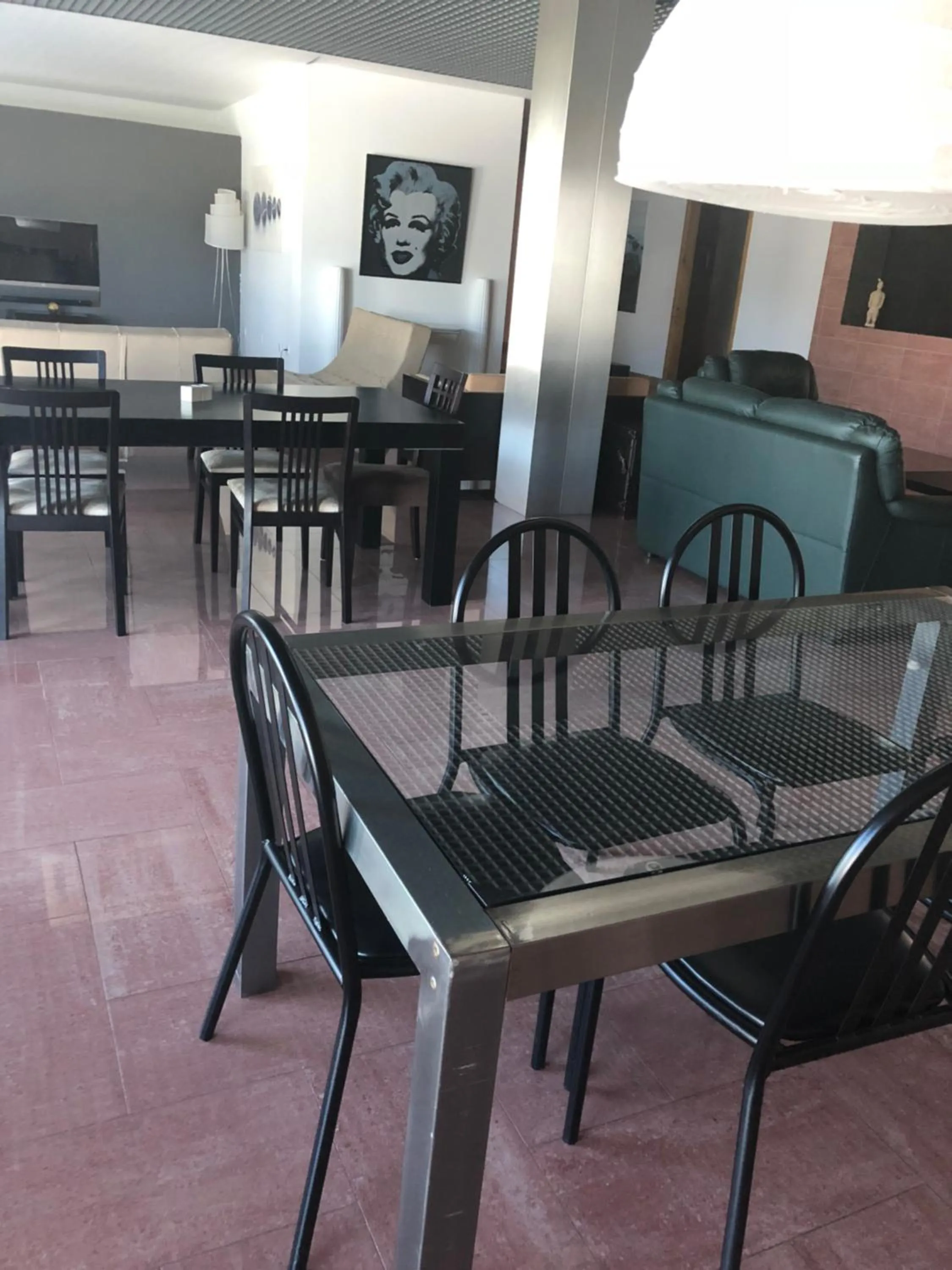 Seating area in Hotel Gameiro