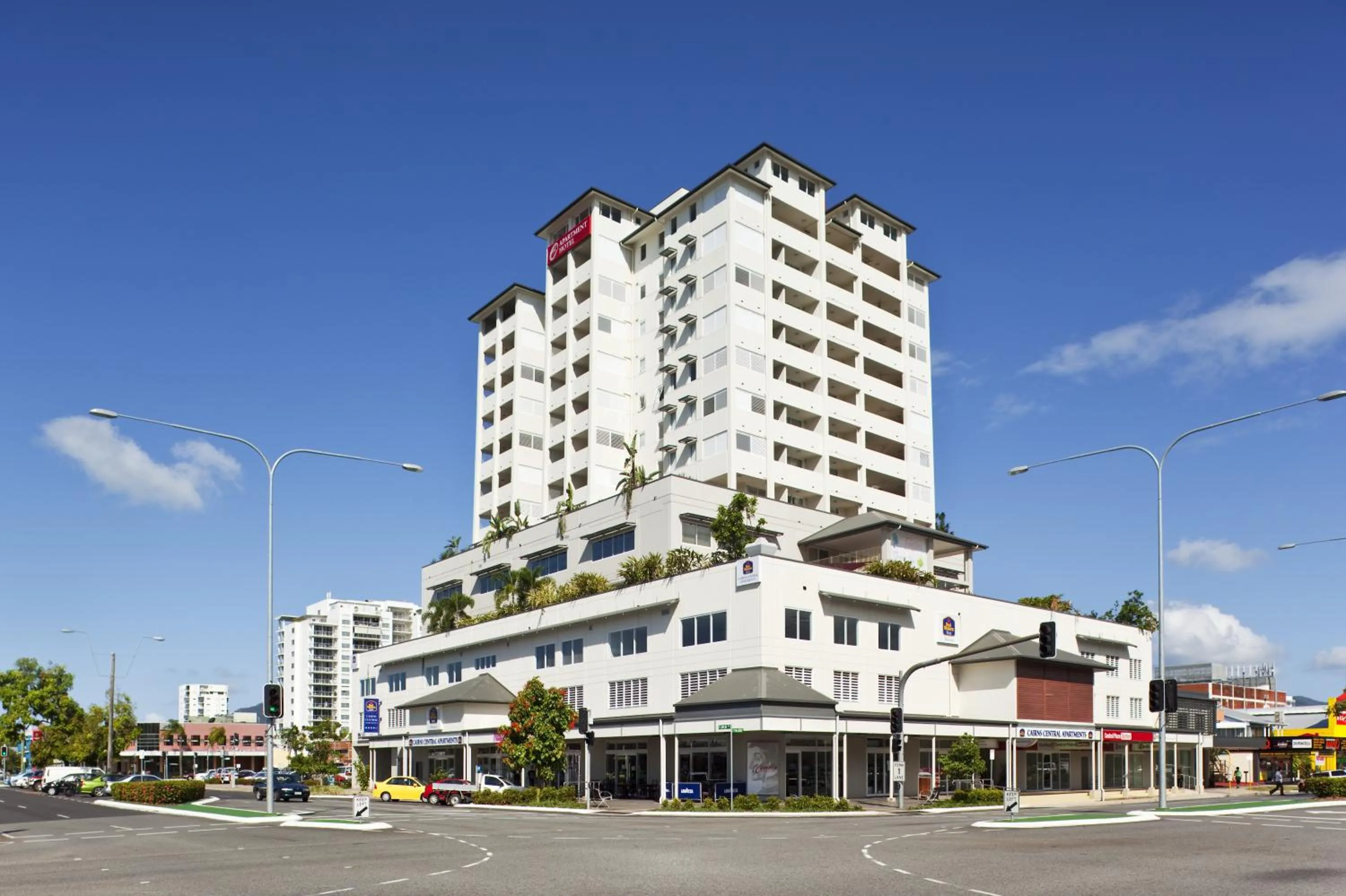 Property building in Cairns Central Plaza Apartment Hotel Official
