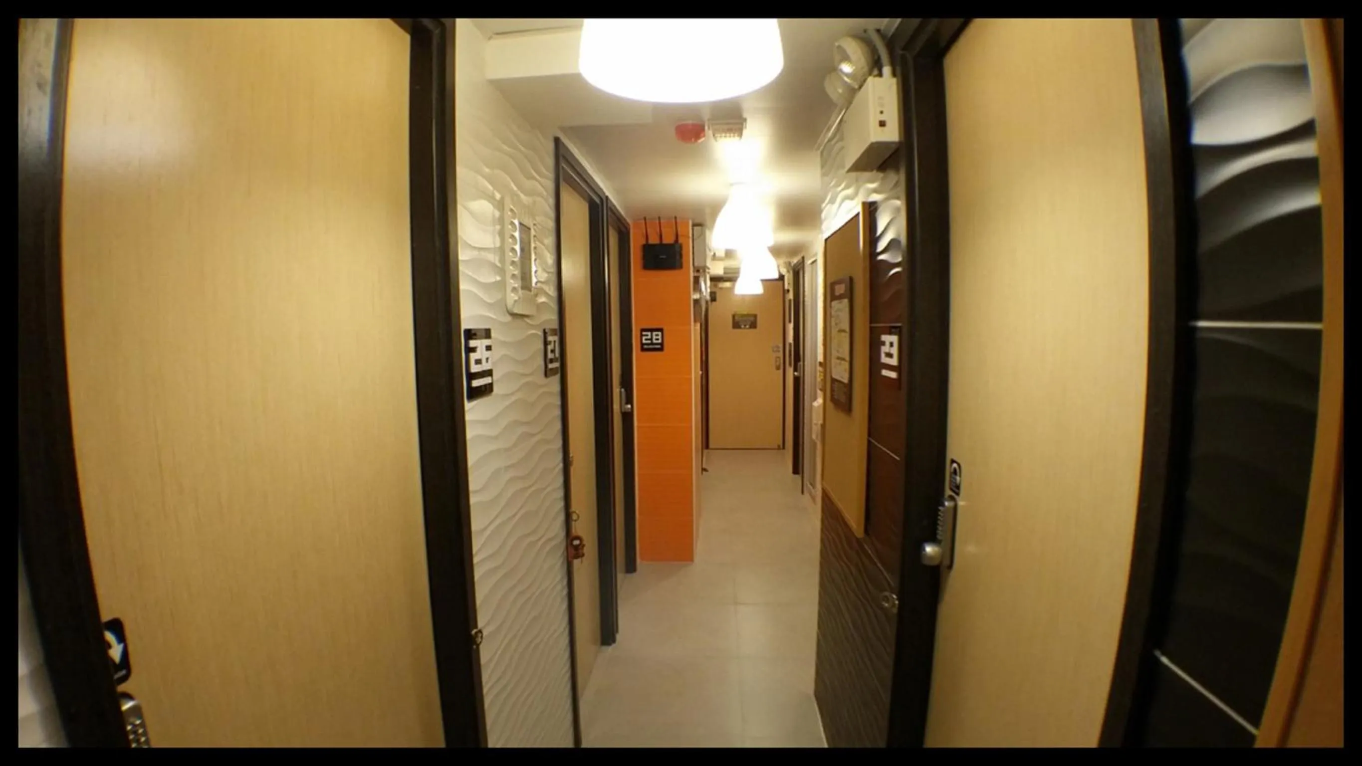 Decorative detail in Micro Hotel