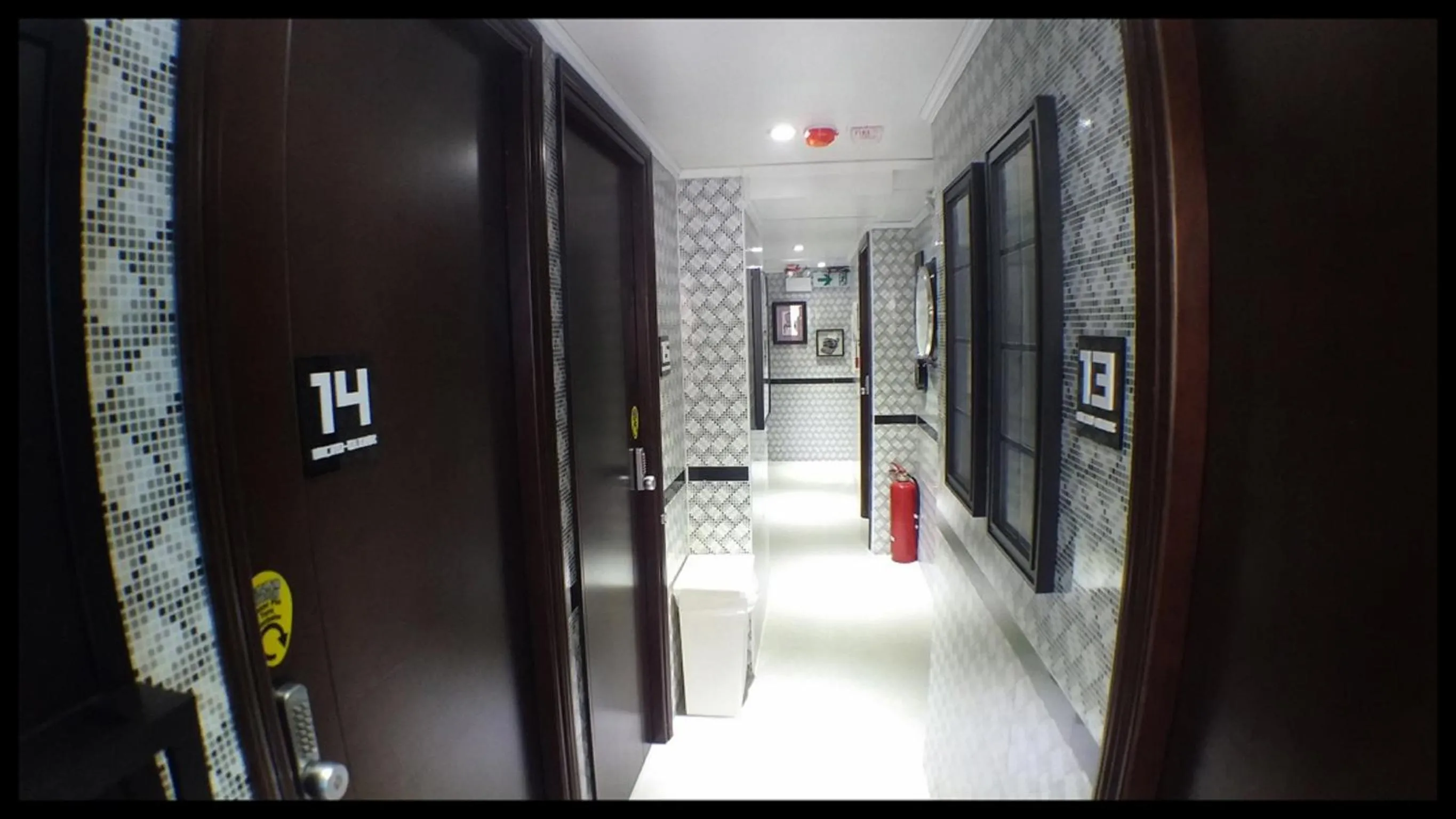 Decorative detail in Micro Hotel