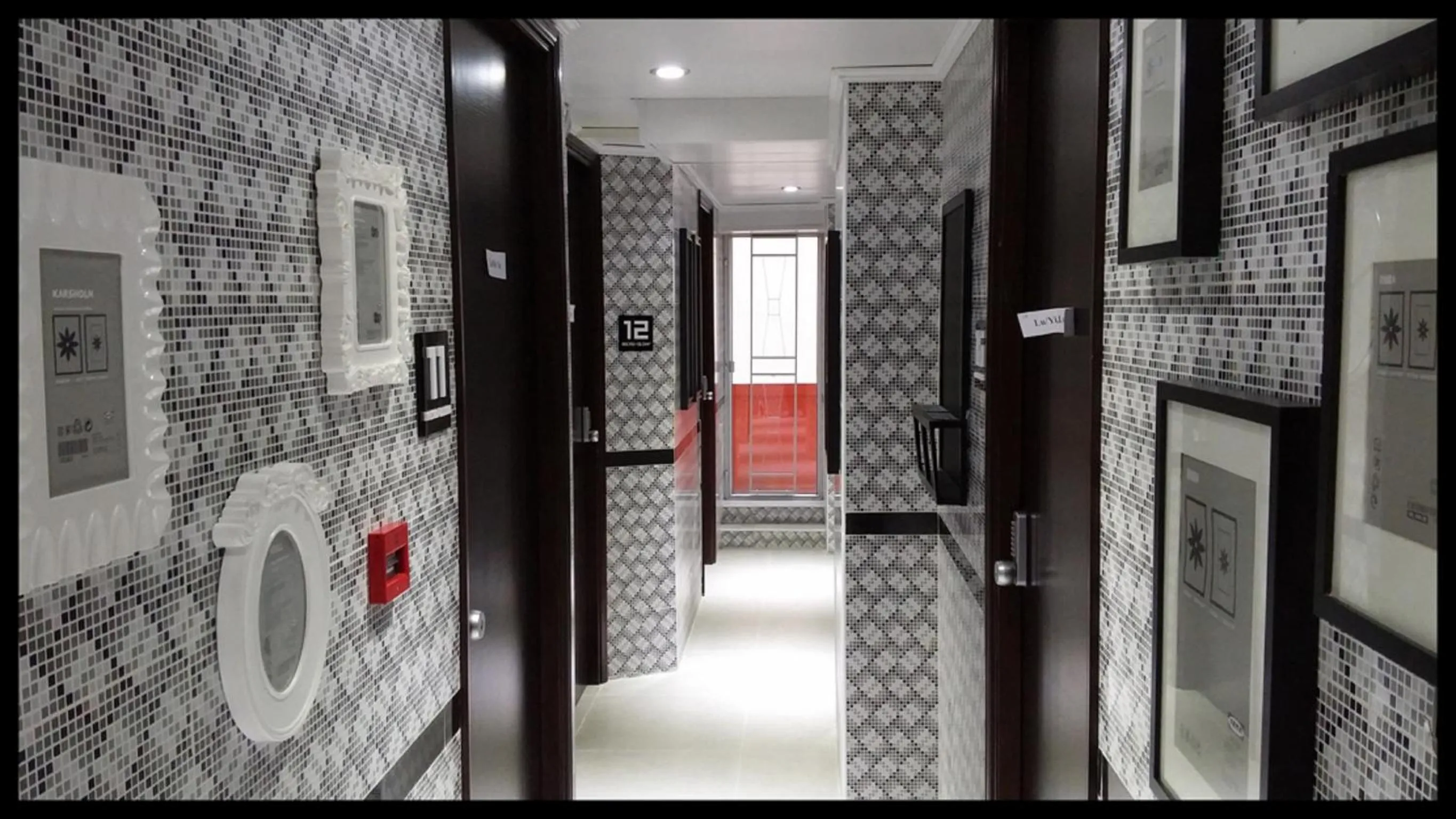 Decorative detail in Micro Hotel